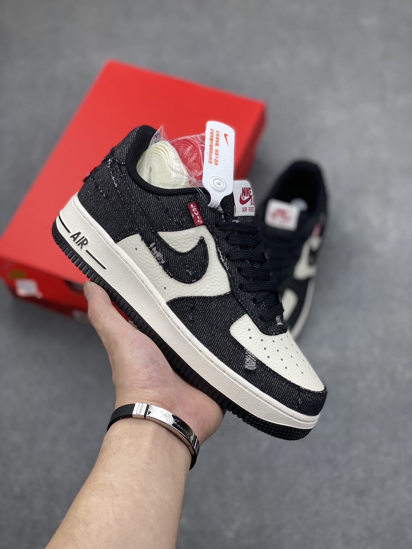 Levi's x Nike Air Force 1 Low Denim Sneakers - Limited Edition