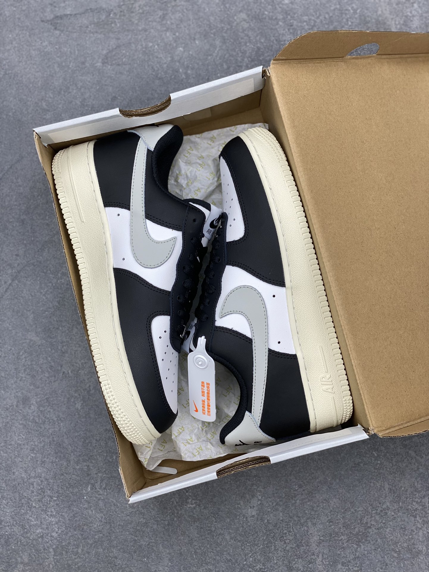 Nike Air Force 1 Low Black White Casual Sneakers FQ6848-101 10 i1695426018 1453 8