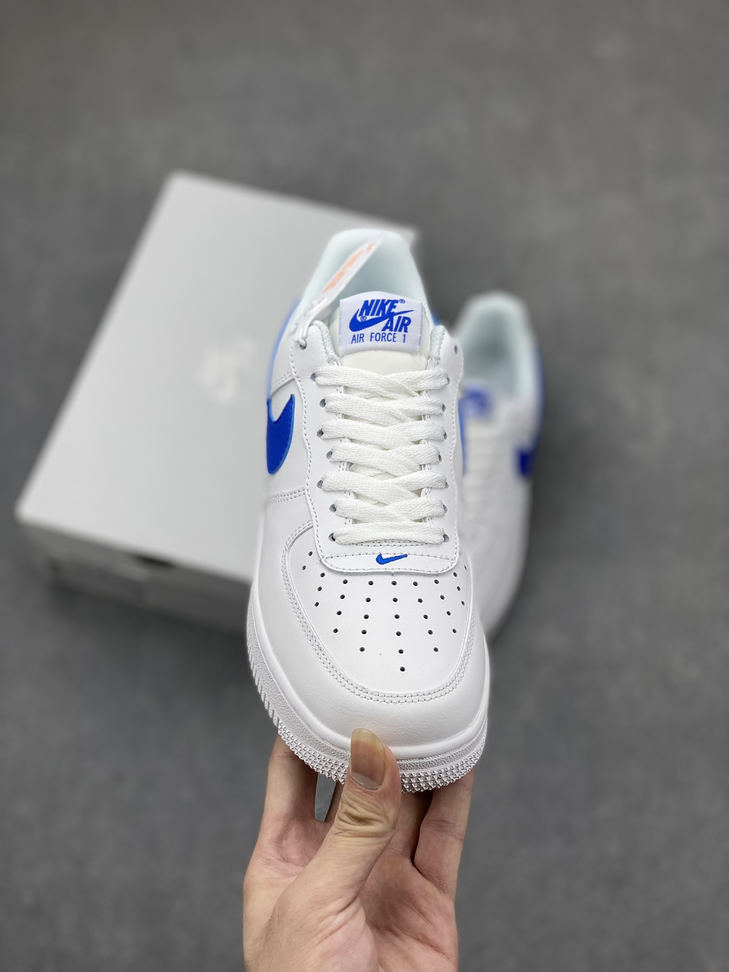 Nike Air Force 1 Low White Royal Blue Casual Sneakers DV7762-103 3 i1695426250 72 1
