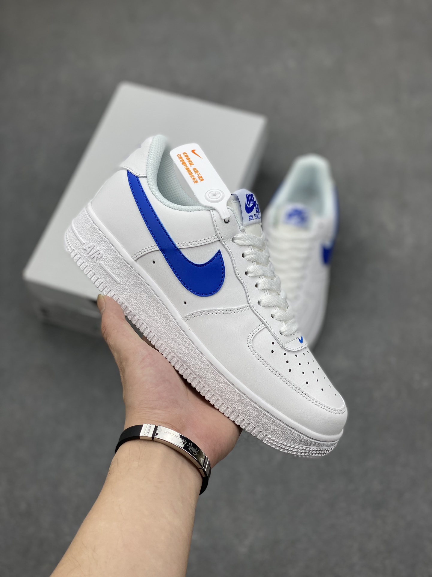 Nike Air Force 1 Low White Royal Blue Casual Sneakers DV7762-103 2 i1695426250 906 0