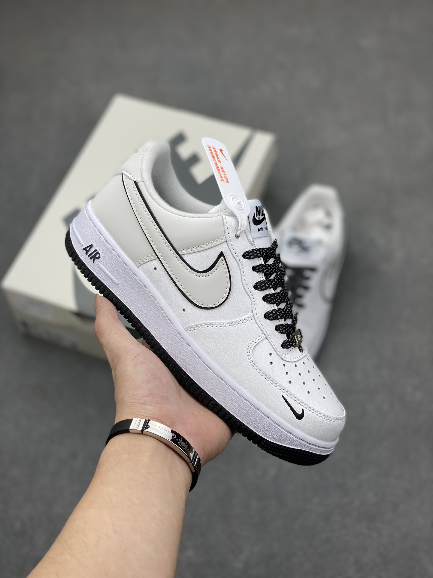 Nike Air Force 1 '07 Low 'White Black' Sneakers YZ8115-003 2 i1695590735 9634 0