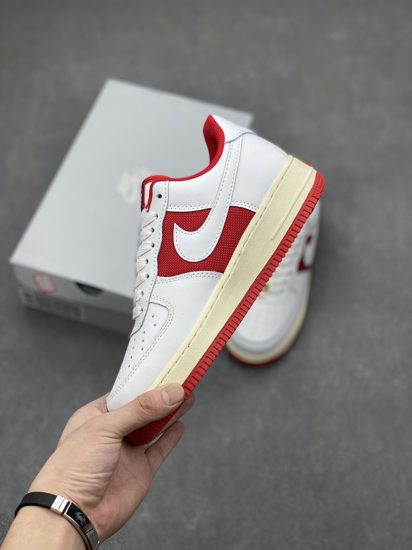 Nike Air Force 1 '07 Low White/Red FN7439-133 Sneakers 4 i1695852084 6363 2