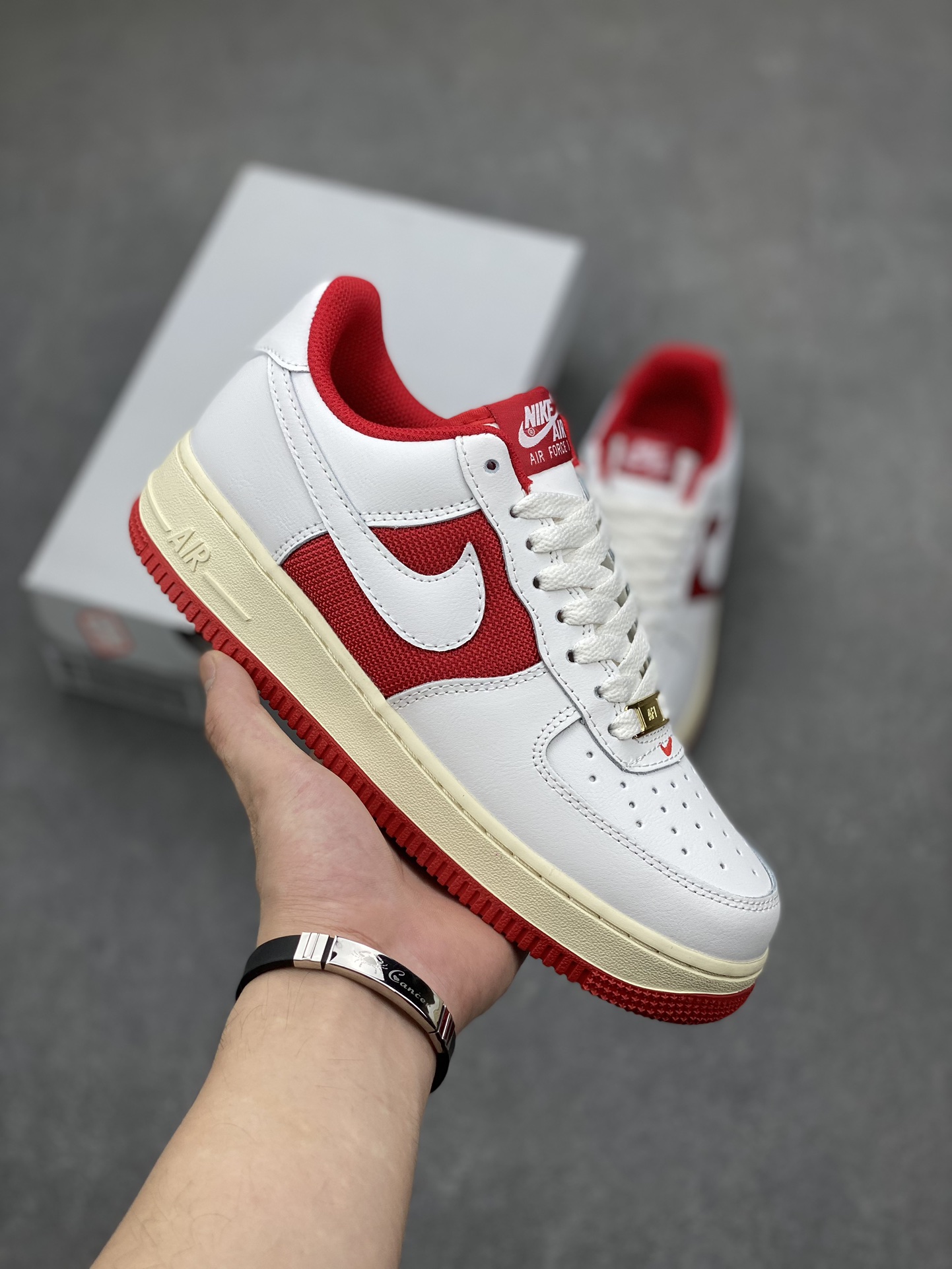 Nike Air Force 1 '07 Low White/Red FN7439-133 Sneakers 2 i1695852084 6541 0