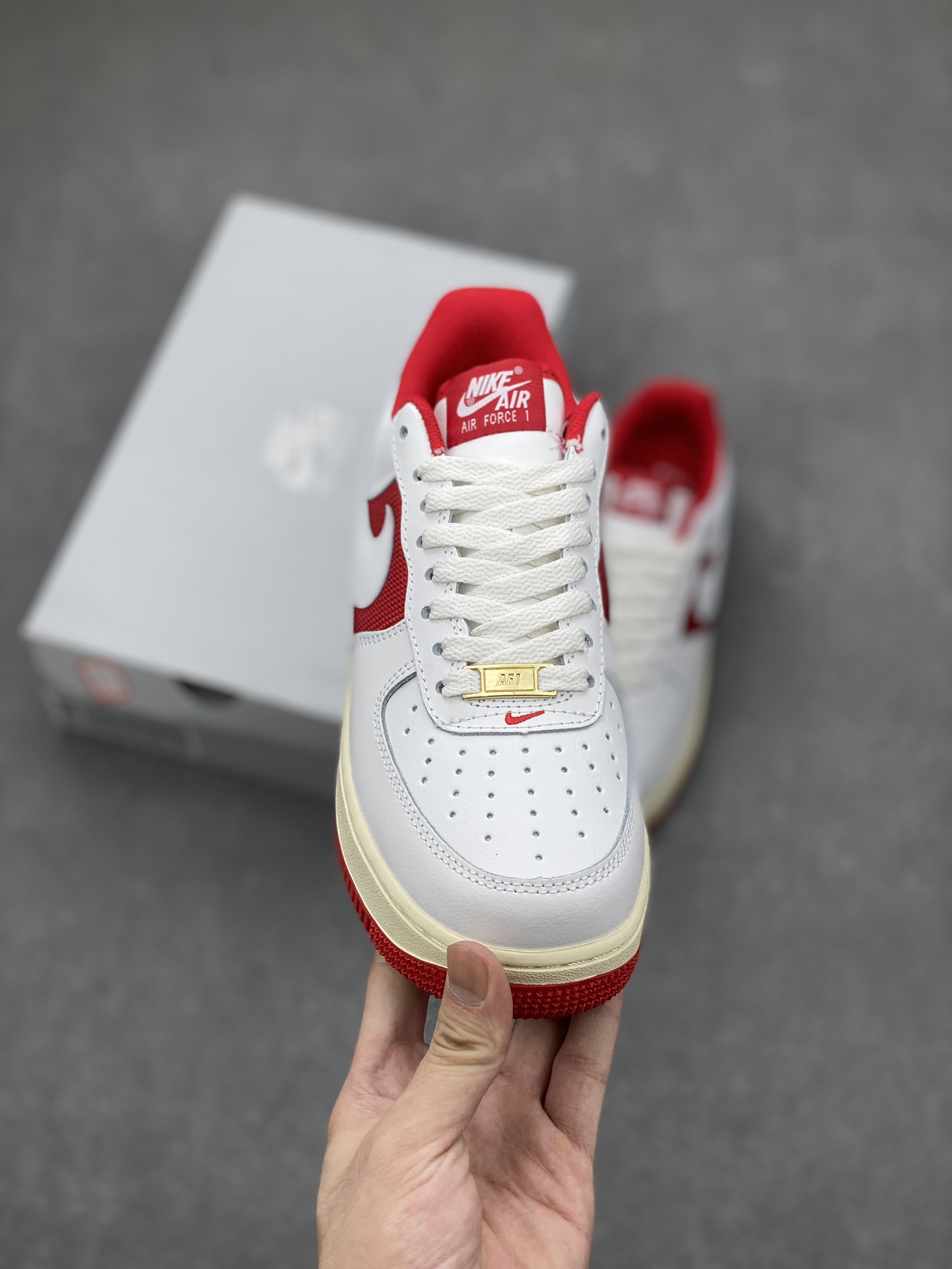 Nike Air Force 1 '07 Low White/Red FN7439-133 Sneakers 3 i1695852084 9771 1