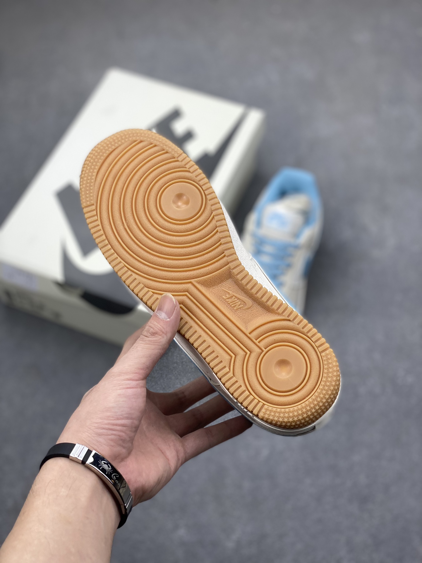Nike Air Force 1 '07 Low 'Beige Light Blue' Sneakers - Limited Edition Style 7 i1696619540 7145 5
