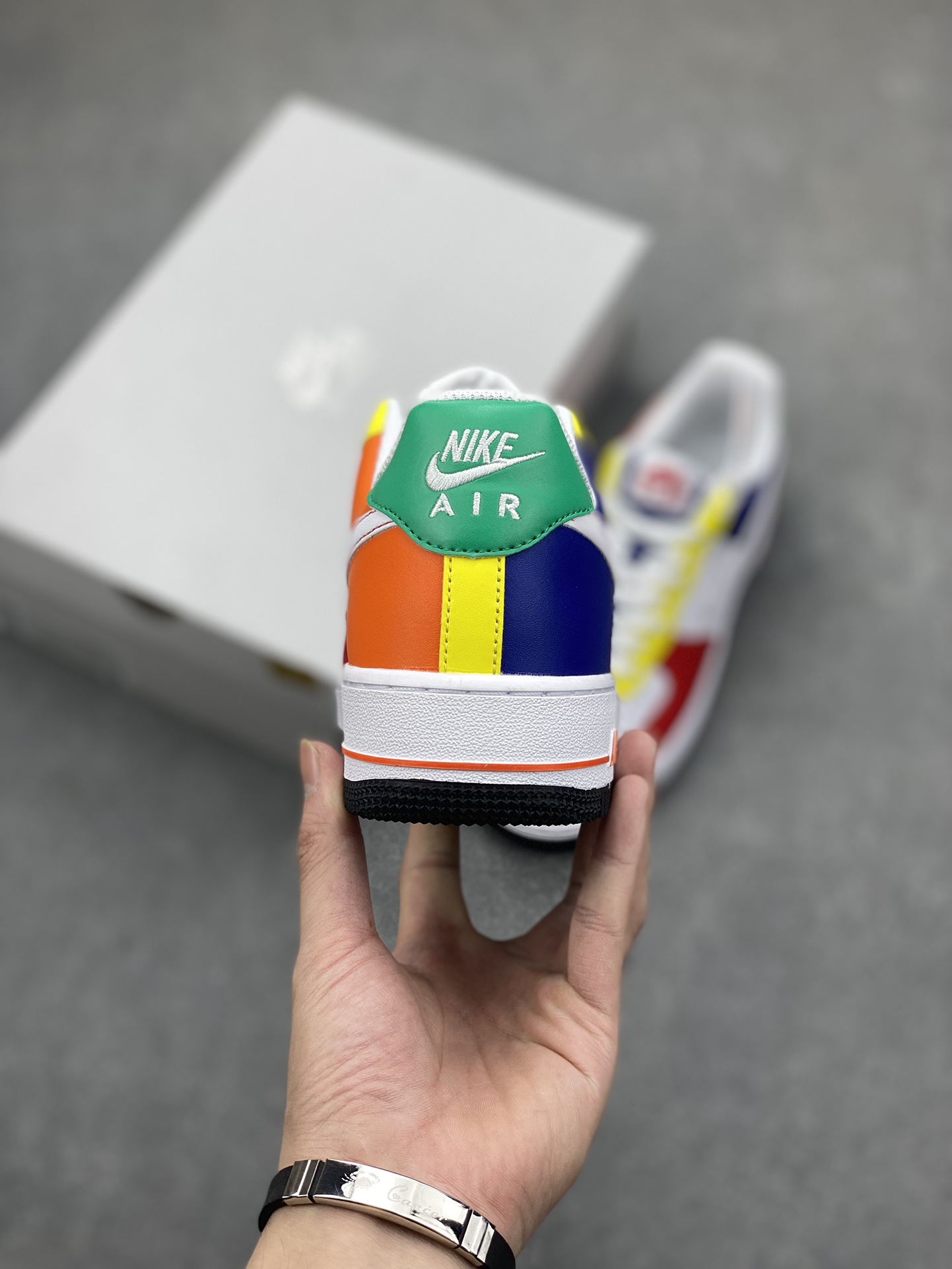 Nike Air Force 1 '07 Low Multi-Color Leather Upper Fashion Sneakers 5 i1696975168 5691 3