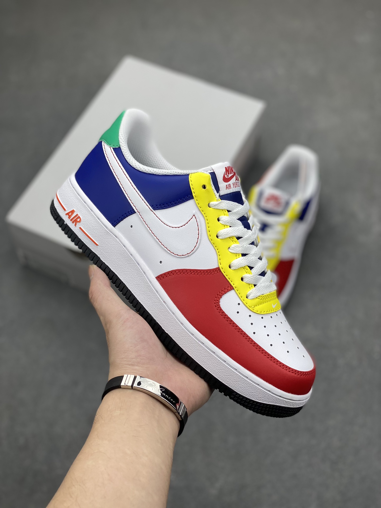 Nike Air Force 1 '07 Low Multi-Color Leather Upper Fashion Sneakers 2 i1696975168 6736 0