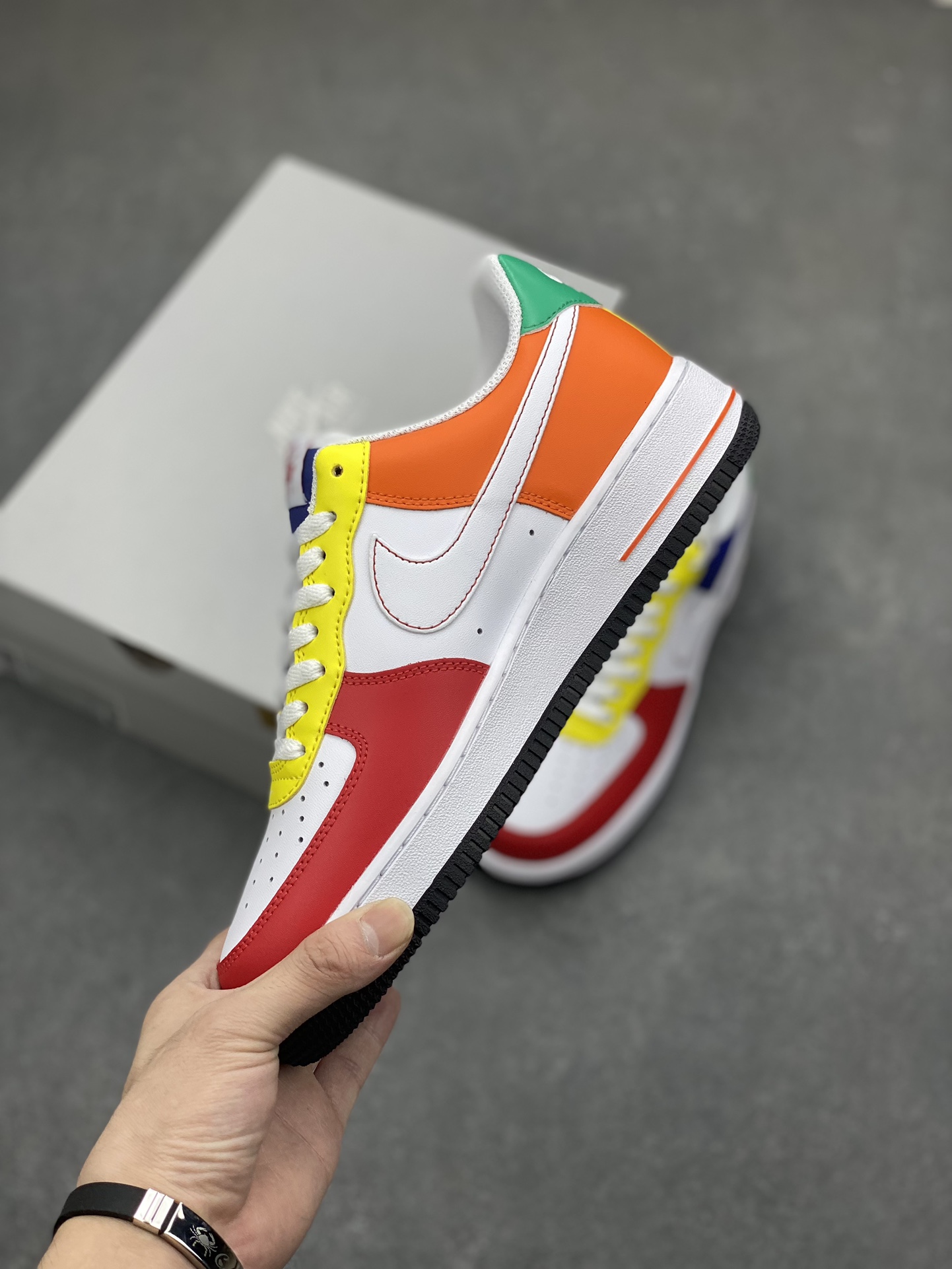 Nike Air Force 1 '07 Low Multi-Color Leather Upper Fashion Sneakers 4 i1696975168 8413 2