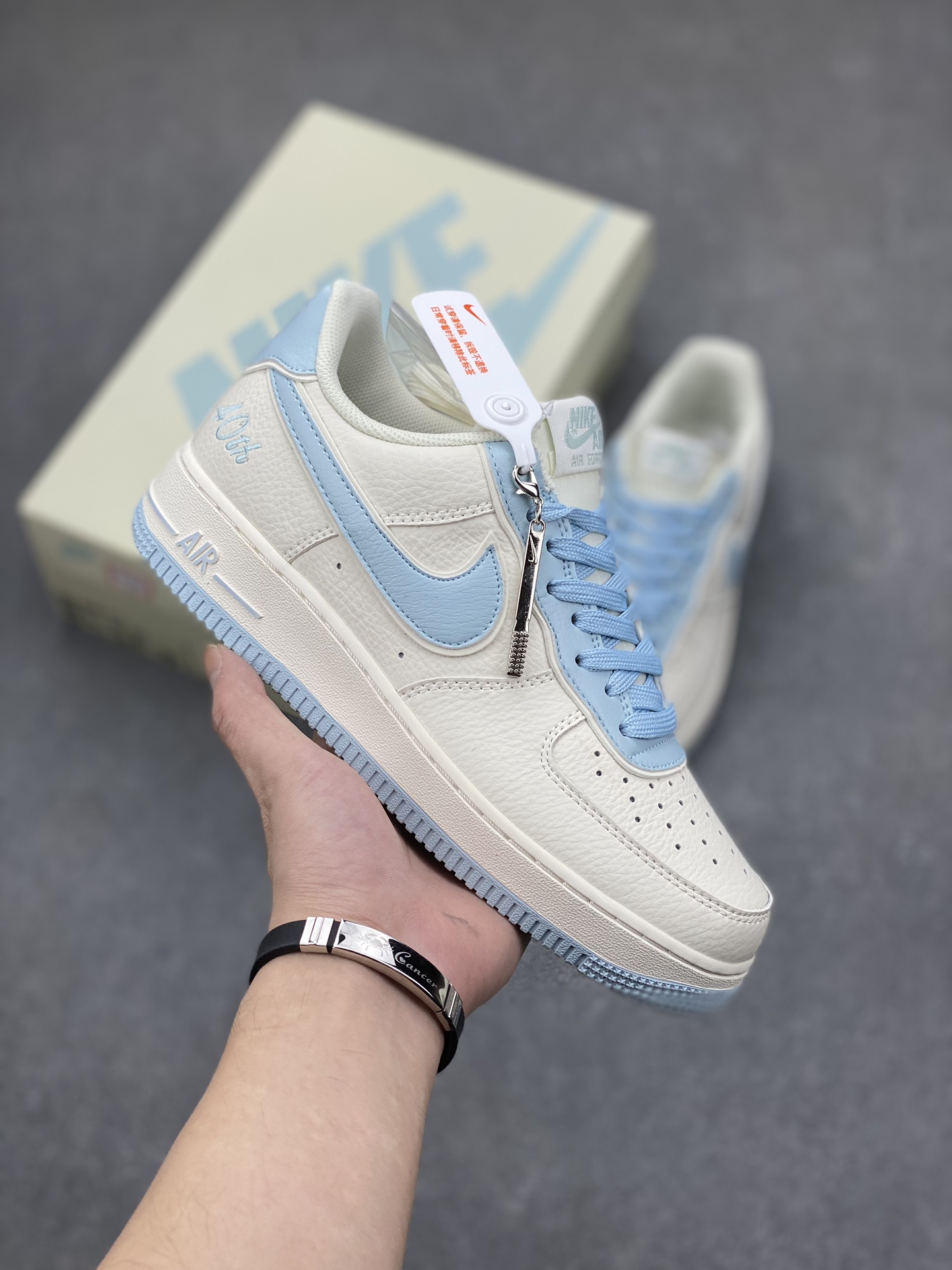 Nike Air Force 1 '07 Low Pale Ivory/Celestine Blue - Iconic Style, Lasting Comfort 2 i1697146948 6807 0
