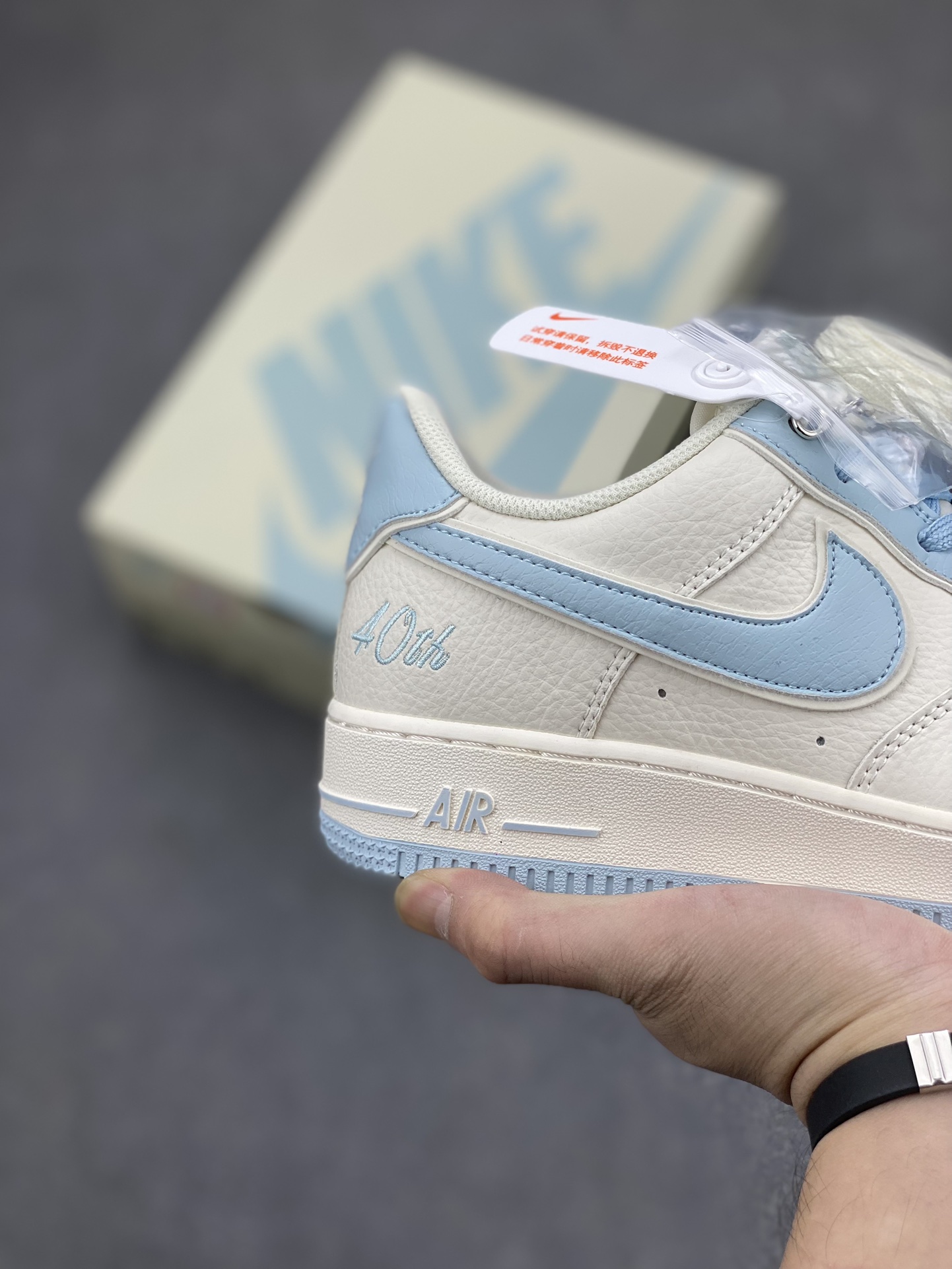 Nike Air Force 1 '07 Low Pale Ivory/Celestine Blue - Iconic Style, Lasting Comfort 6 i1697146948 8804 4