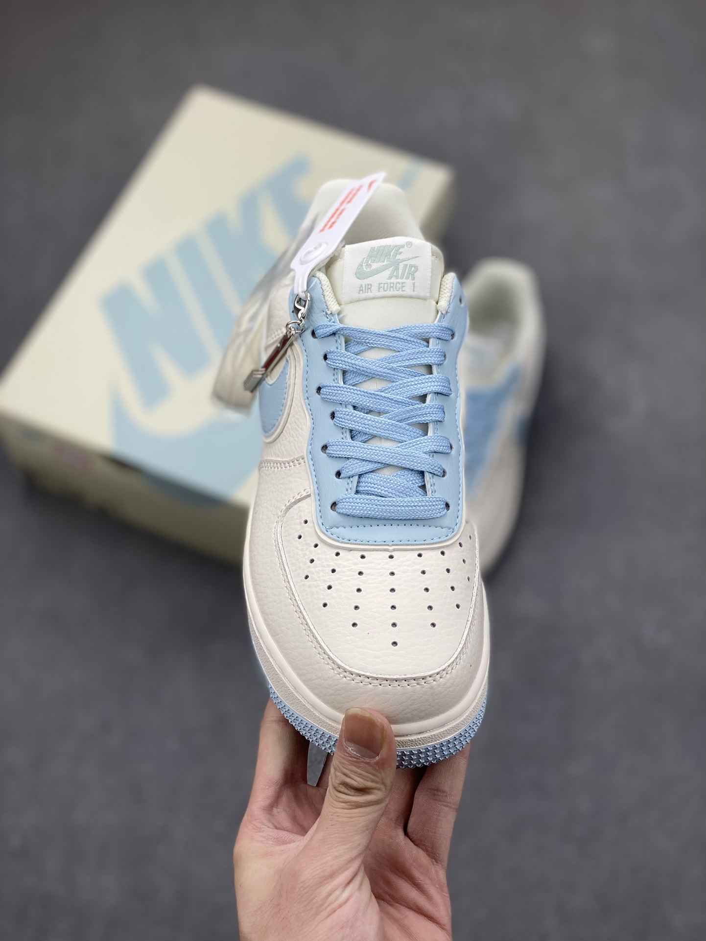 Nike Air Force 1 '07 Low Pale Ivory/Celestine Blue - Iconic Style, Lasting Comfort 3 i1697146948 8882 1
