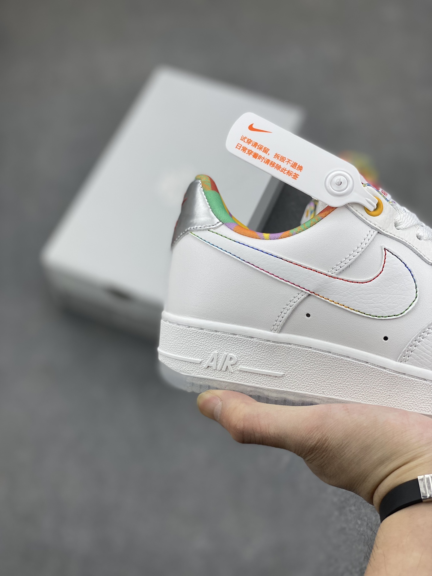 Nike Air Force 1 '07 Low N7 White Sneakers Totem Tassel FN8912-111 6 i1697230716 3746 4
