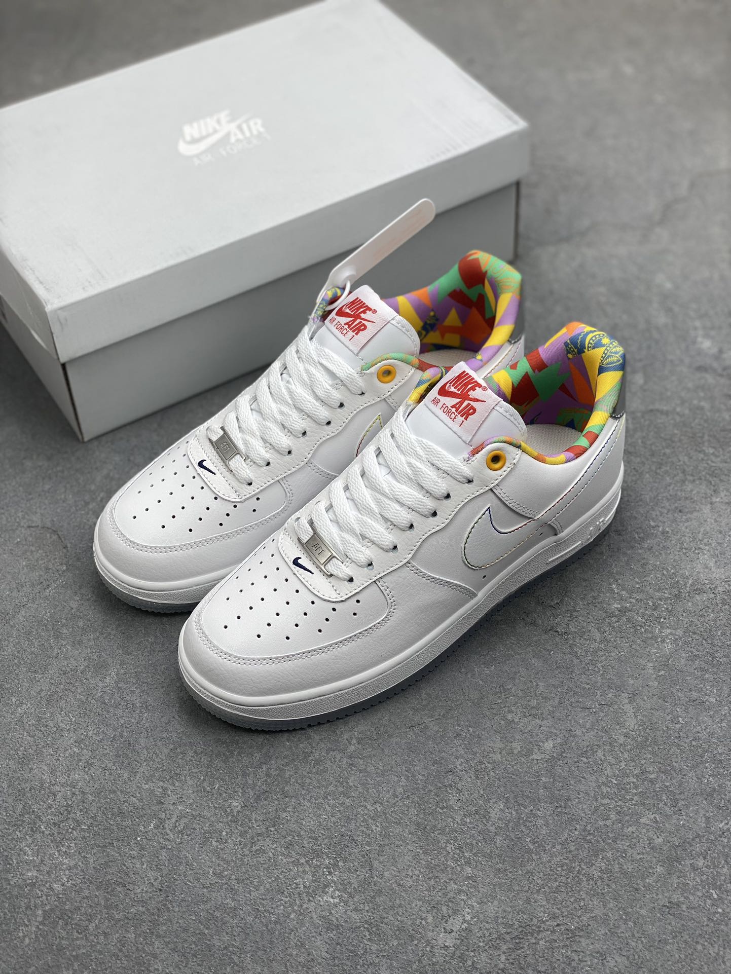 Nike Air Force 1 '07 Low N7 White Sneakers Totem Tassel FN8912-111 9 i1697230716 3816 7