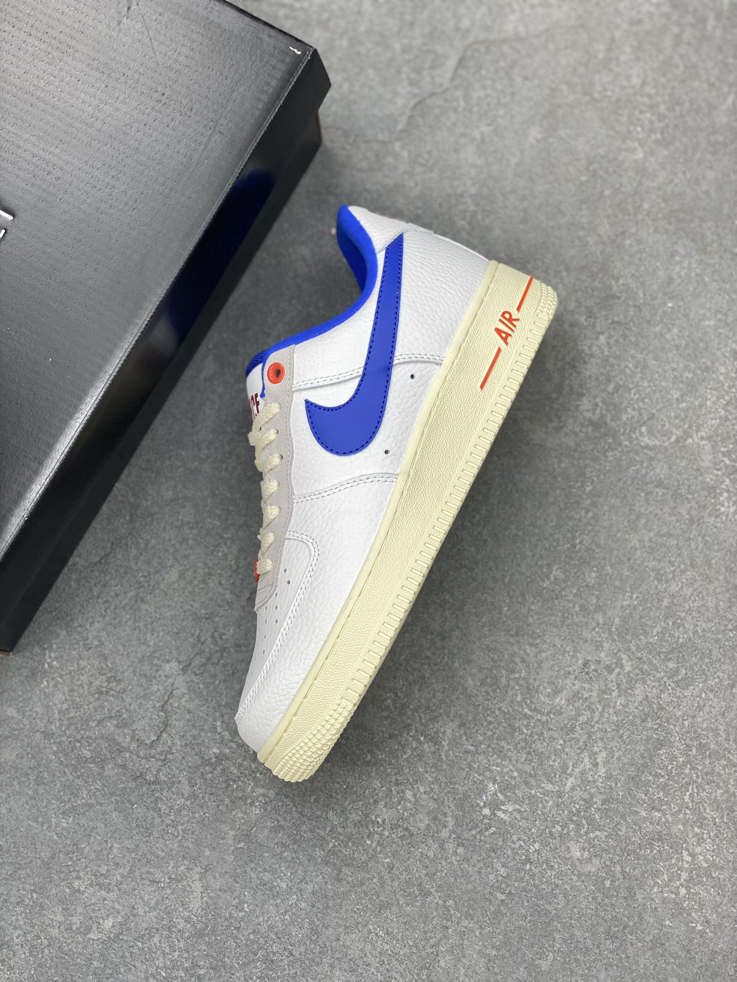 Nike Air Force 1 Low Retro Premium Sneakers - White/Blue - DR0148-100 8 i1697231032 6157 6