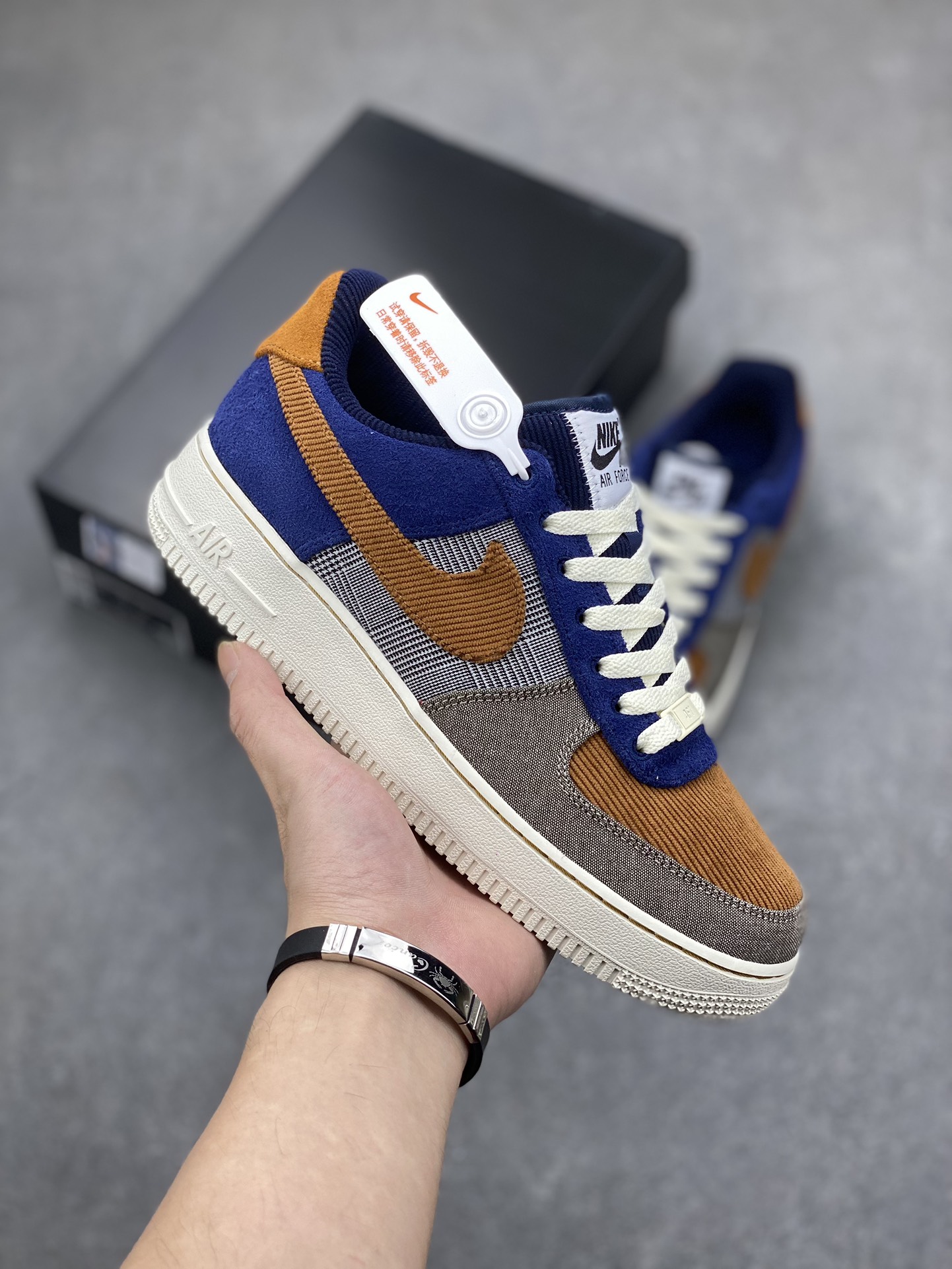 Nike Air Force 1 '07 Low Corduroy Casual Shoes FQ8744-410 2 i1697674939 6040 0