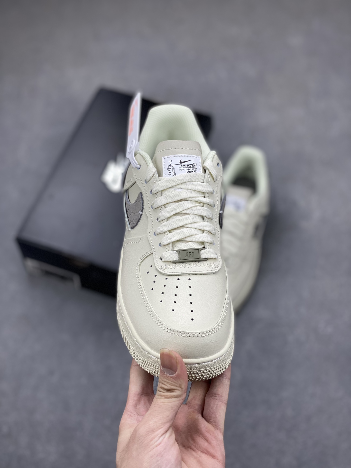 Nike Air Force 1 Low Cut-Out Swoosh Ivory Sneakers DH3869-001 3 i1697675112 7797 1