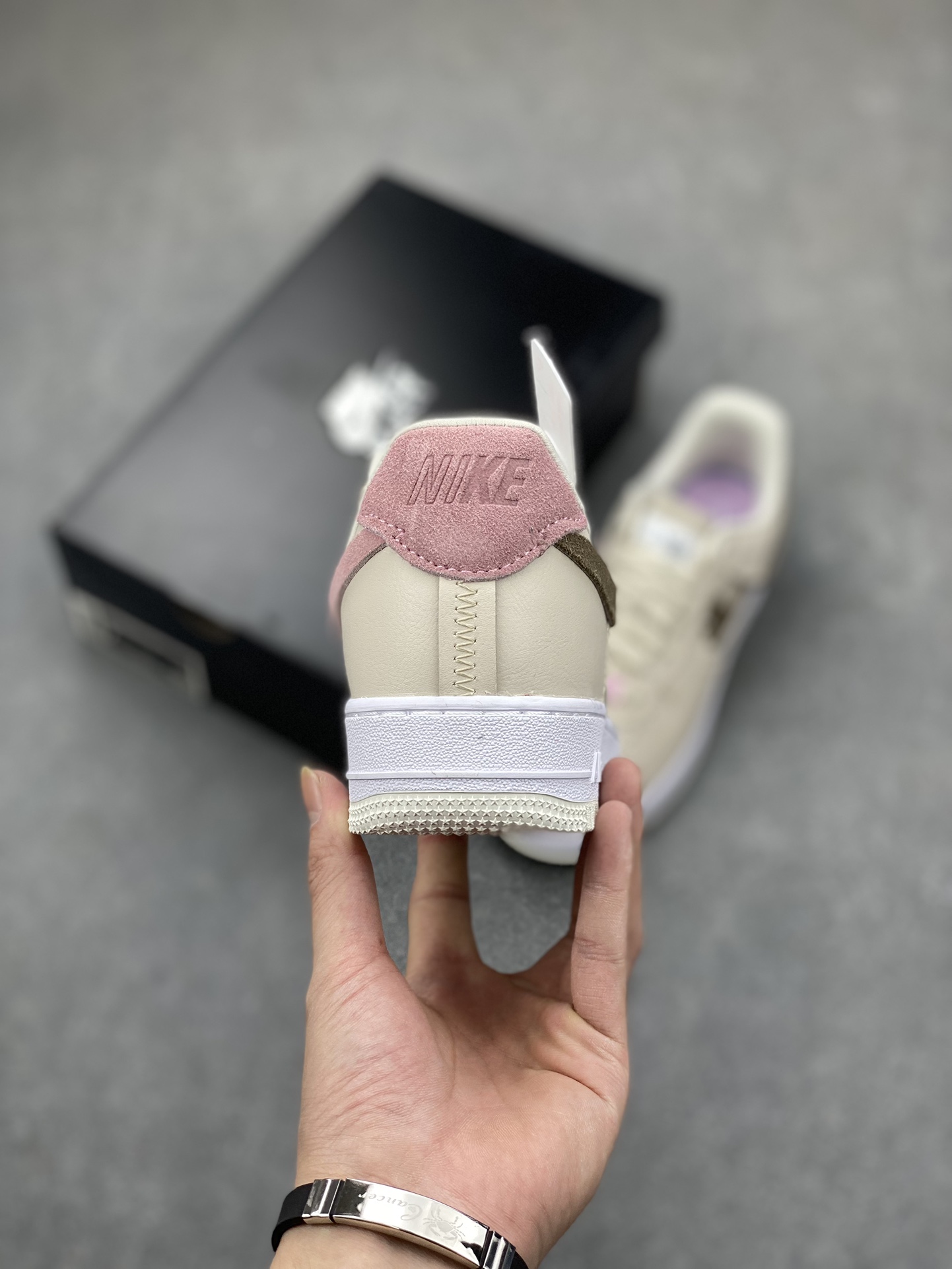 Nike Air Force 1 Low Cut-Out Swoosh Casual Sneakers DC1425-100 5 i1697675163 6207 3