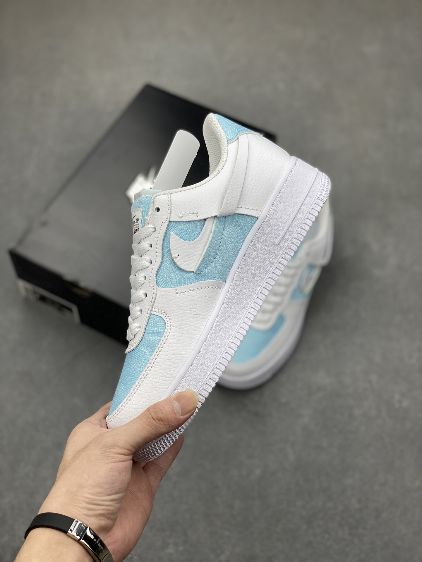 Nike Air Force 1 Low White Blue DJ6904-600,Premium Air Cushion,Comfortable Sneakers 4 i1697675199 1151 2