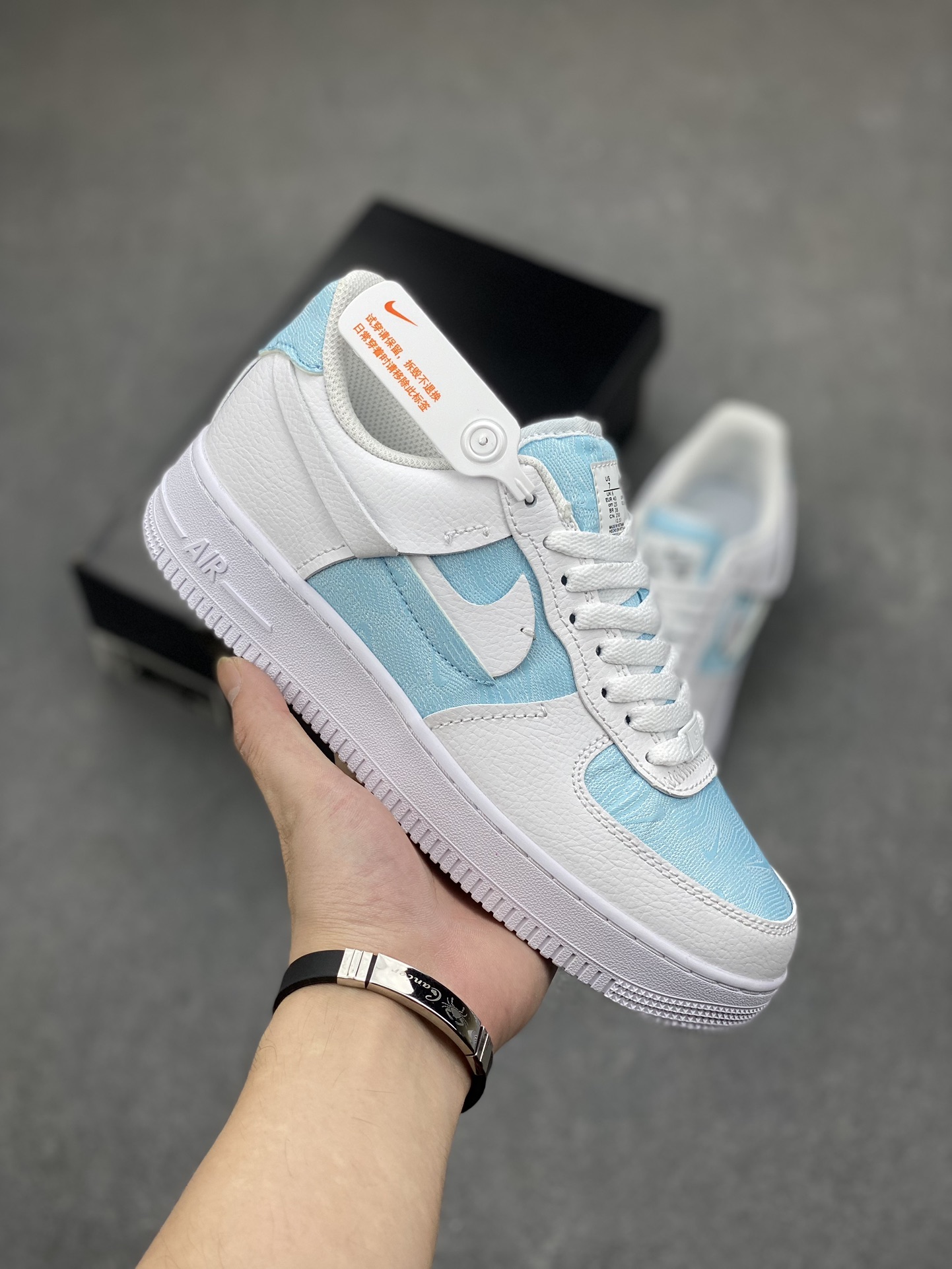 Nike Air Force 1 Low White Blue DJ6904-600,Premium Air Cushion,Comfortable Sneakers 2 i1697675199 2824 0