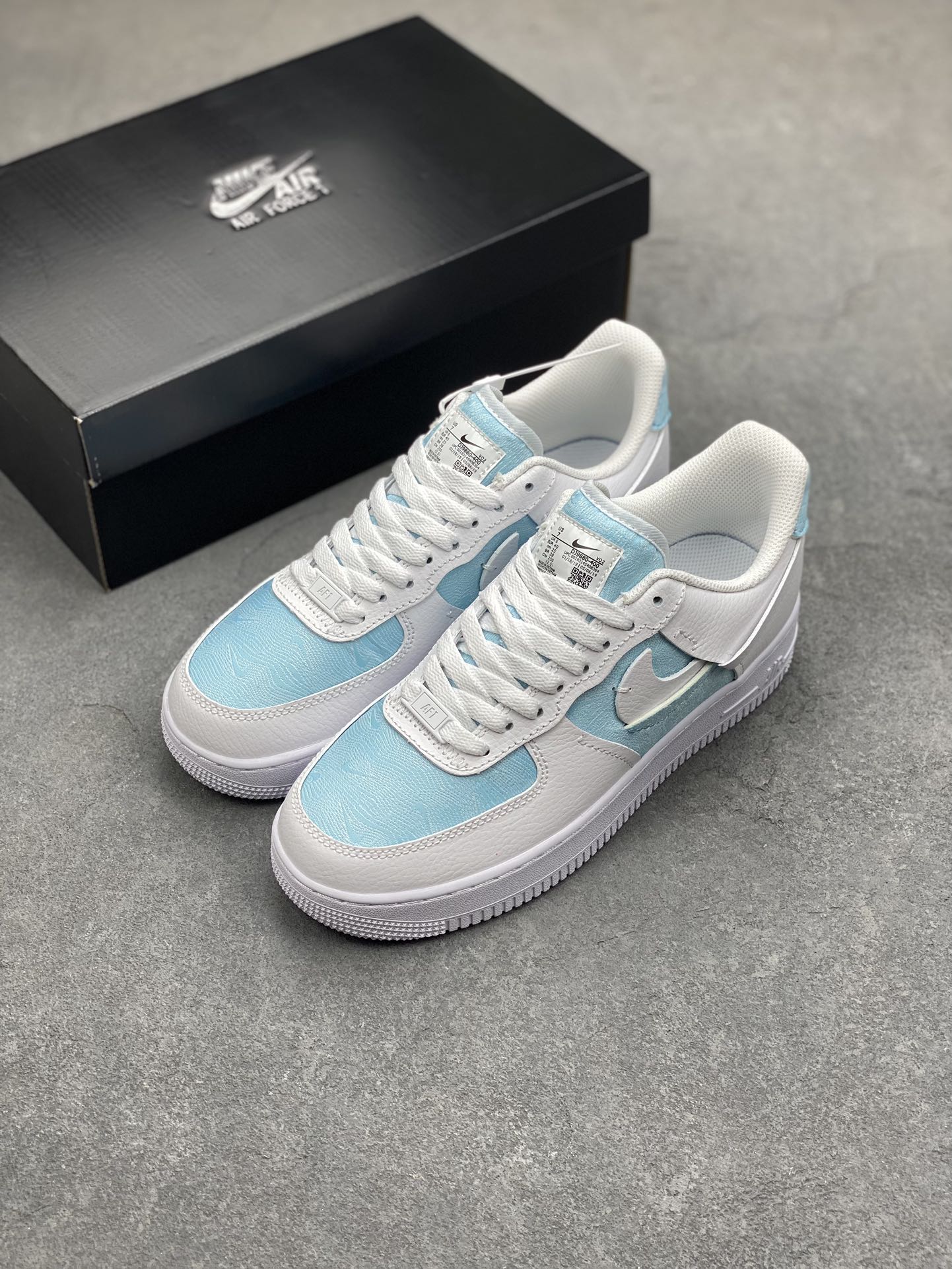 Nike Air Force 1 Low White Blue DJ6904-600,Premium Air Cushion,Comfortable Sneakers 9 i1697675199 6002 7