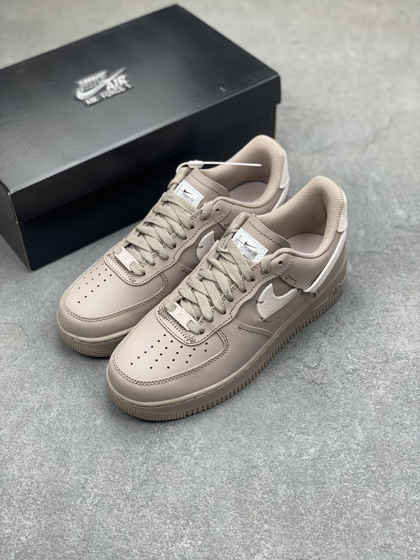 Nike Air Force 1 Low Cut-Out Swoosh Shoes-DH2869-200(Multiple sizes) 9 i1697675288 1818 7
