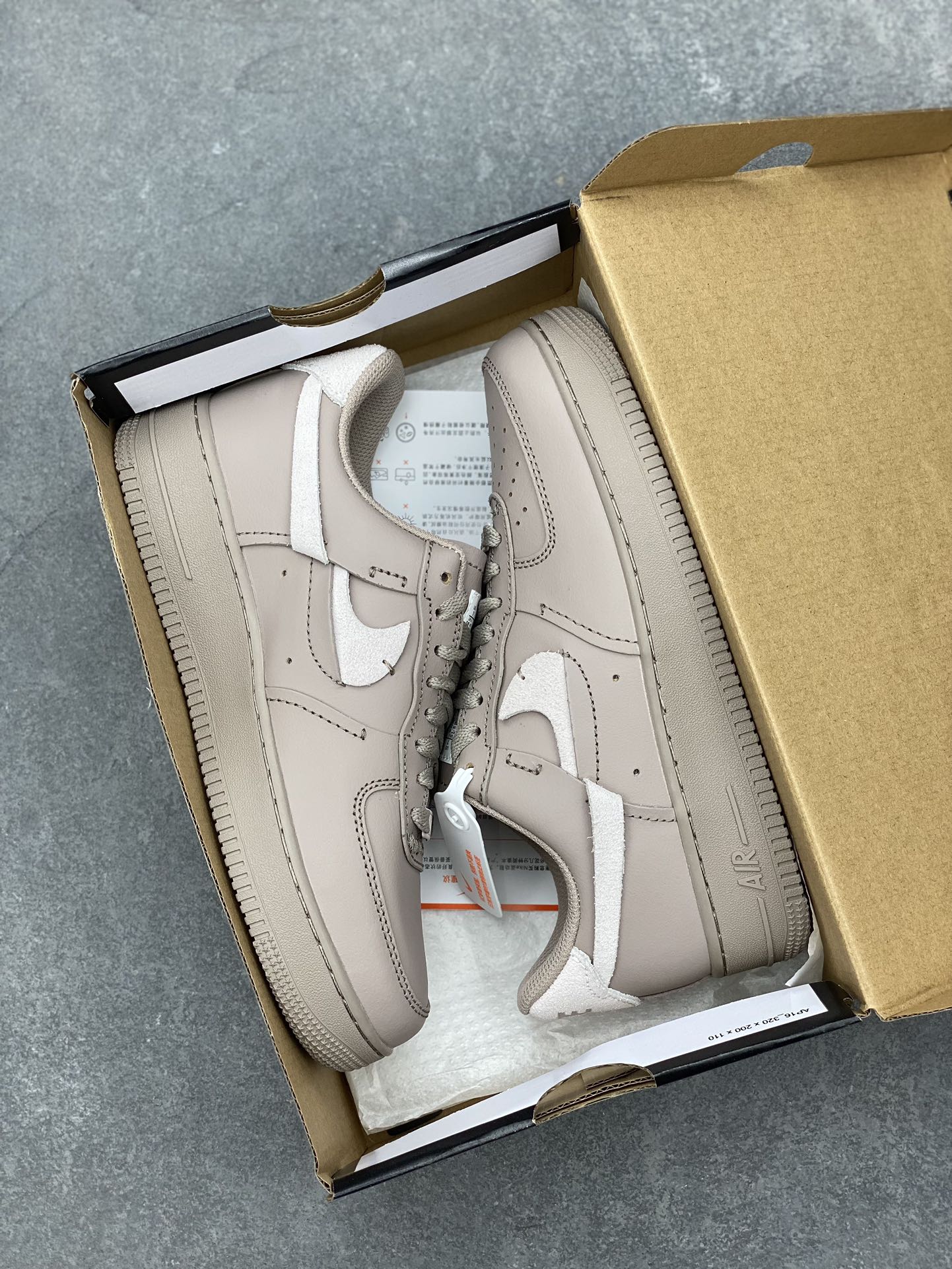 Nike Air Force 1 Low Cut-Out Swoosh Shoes-DH2869-200(Multiple sizes) 10 i1697675288 3509 8