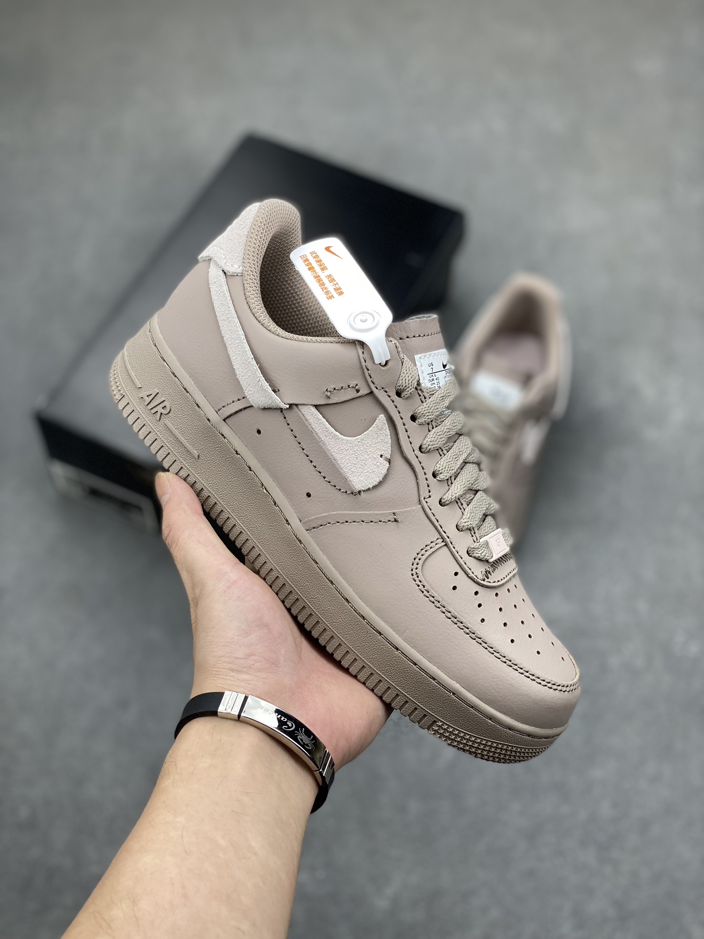 Nike Air Force 1 Low Cut-Out Swoosh Shoes-DH2869-200(Multiple sizes) 2 i1697675288 6924 0
