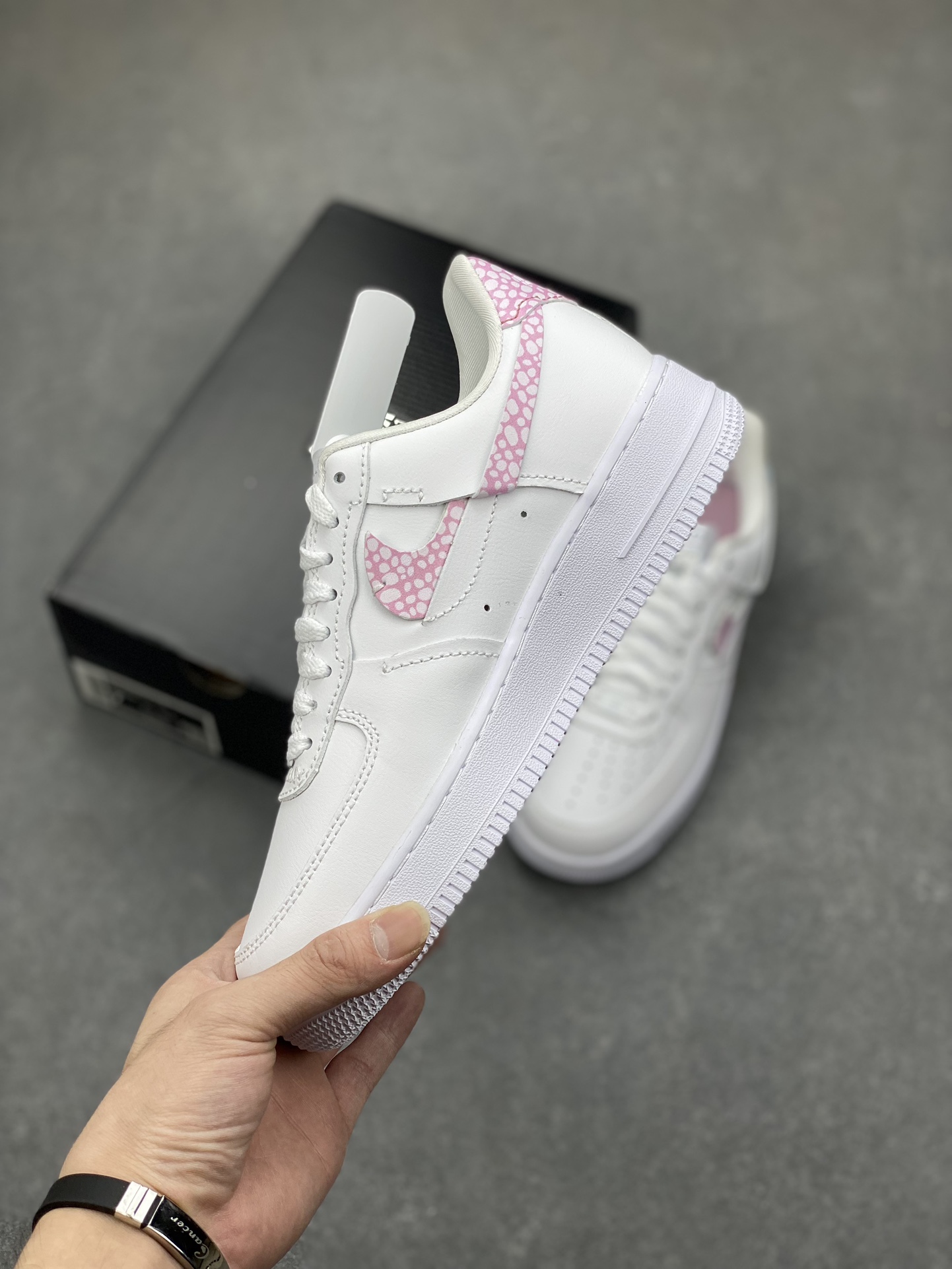 Nike Air Force 1 Low White Blue Pink Women's Shoes DC1164-101 4 i1697675402 5488 2
