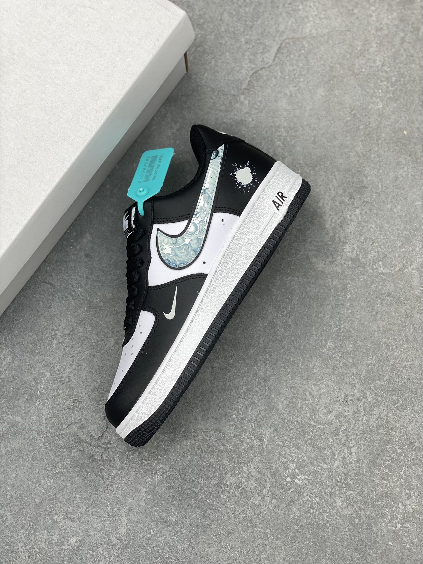 Nike Air Force 1 '07 Low Karesansui Shoes DV0788-001 - Black/White 8 i1698086020 5758 6