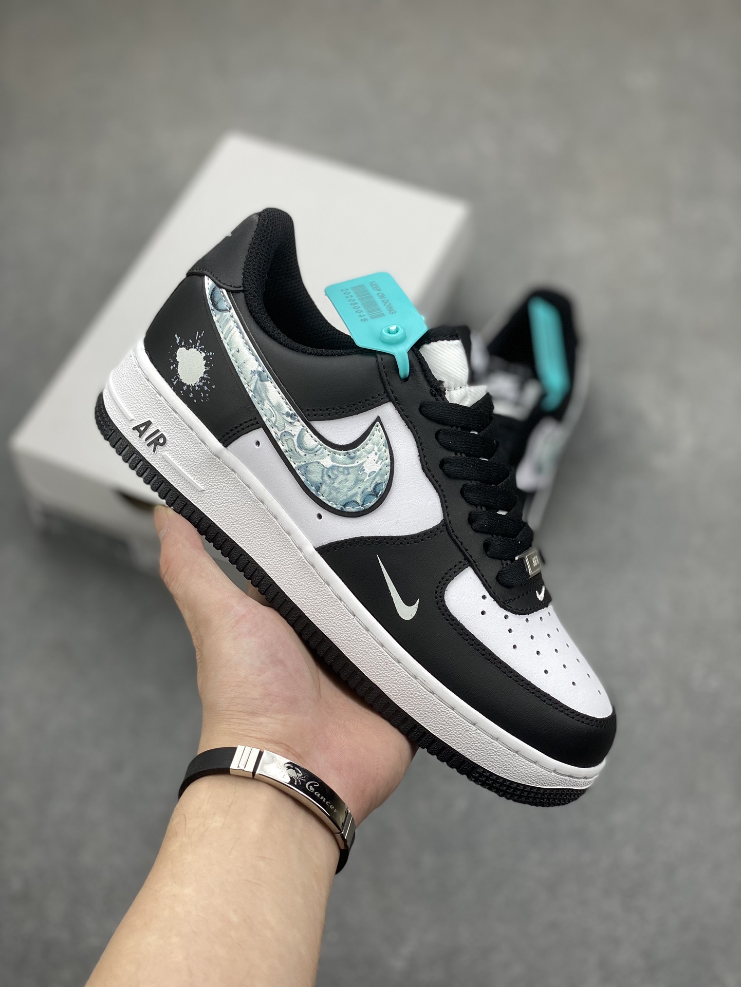 Nike Air Force 1 '07 Low Karesansui Shoes DV0788-001 - Black/White 2 i1698086020 8221 0