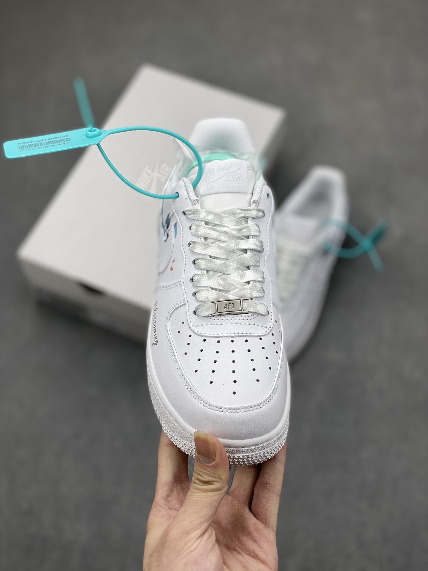 Nike Air Force 1 Low 'Blossoming' White Floral Casual Sneakers 3 i1698093950 3298 1