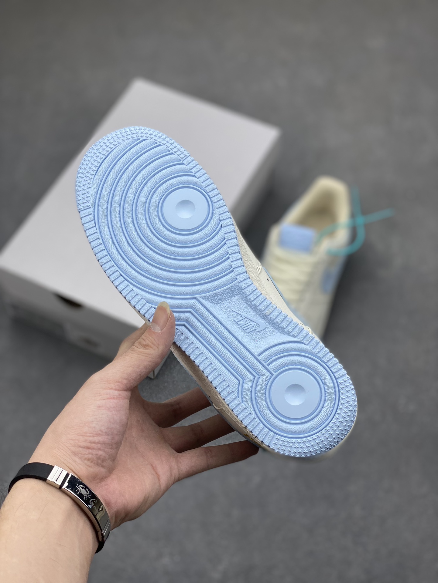 Air Force 1 '07 Low CW2288-111 Cream/Light Blue,Original Quality,Comfortable Sneakers 7 i1698094162 3741 5