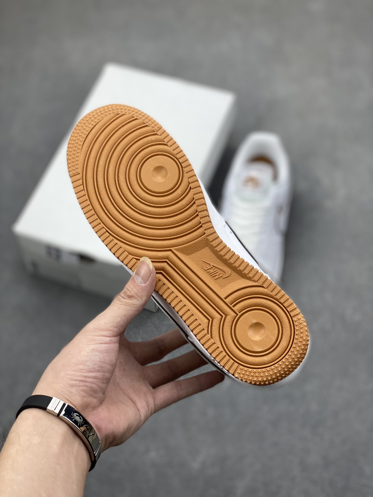 Nike Air Force 1 '07 Low White/Brown Sneaker - Original Quality, Perfect Fit 7 i1698094754 374 5