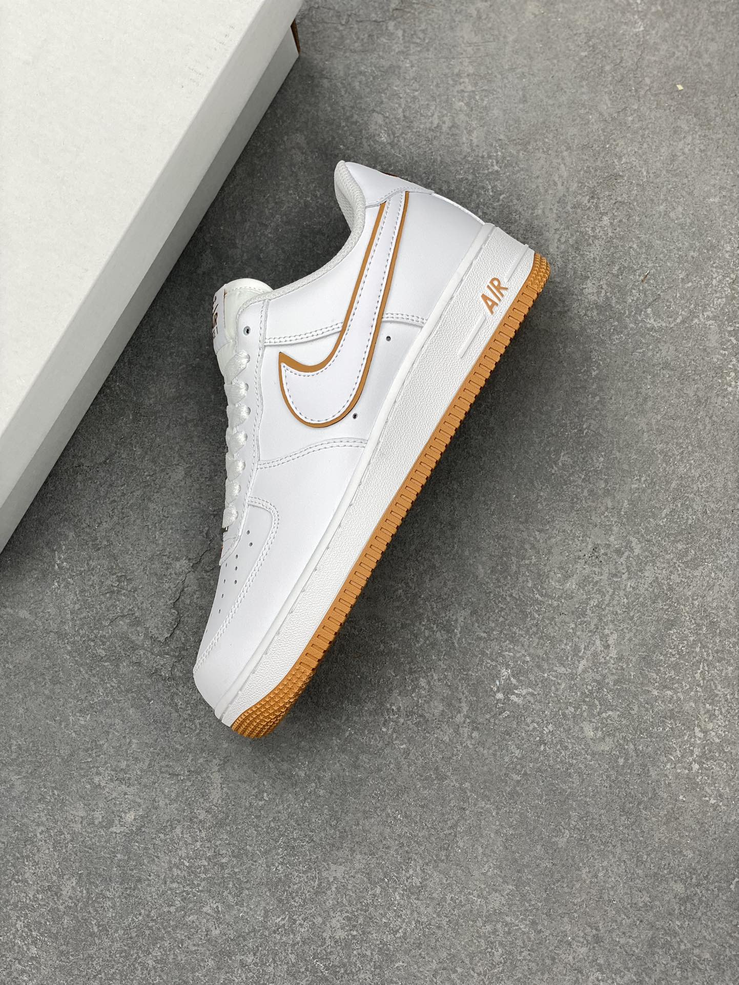 Nike Air Force 1 '07 Low White/Brown Sneaker - Original Quality, Perfect Fit 8 i1698094754 5652 6