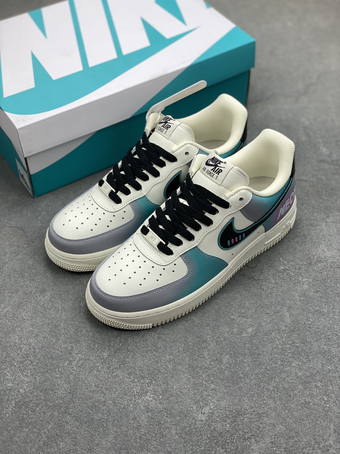 Nike Air Force 1 Low '07 Neon Graffiti Sneakers - Casual & Stylish 9 i1698437013 4737 7