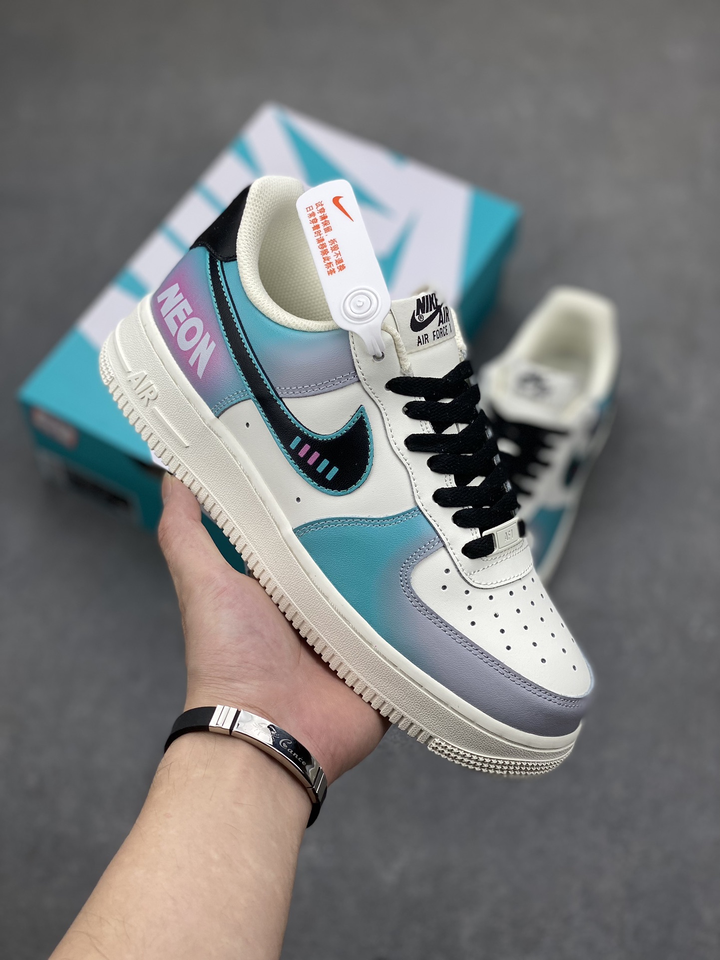 Nike Air Force 1 Low '07 Neon Graffiti Sneakers - Casual & Stylish 2 i1698437013 7511 0