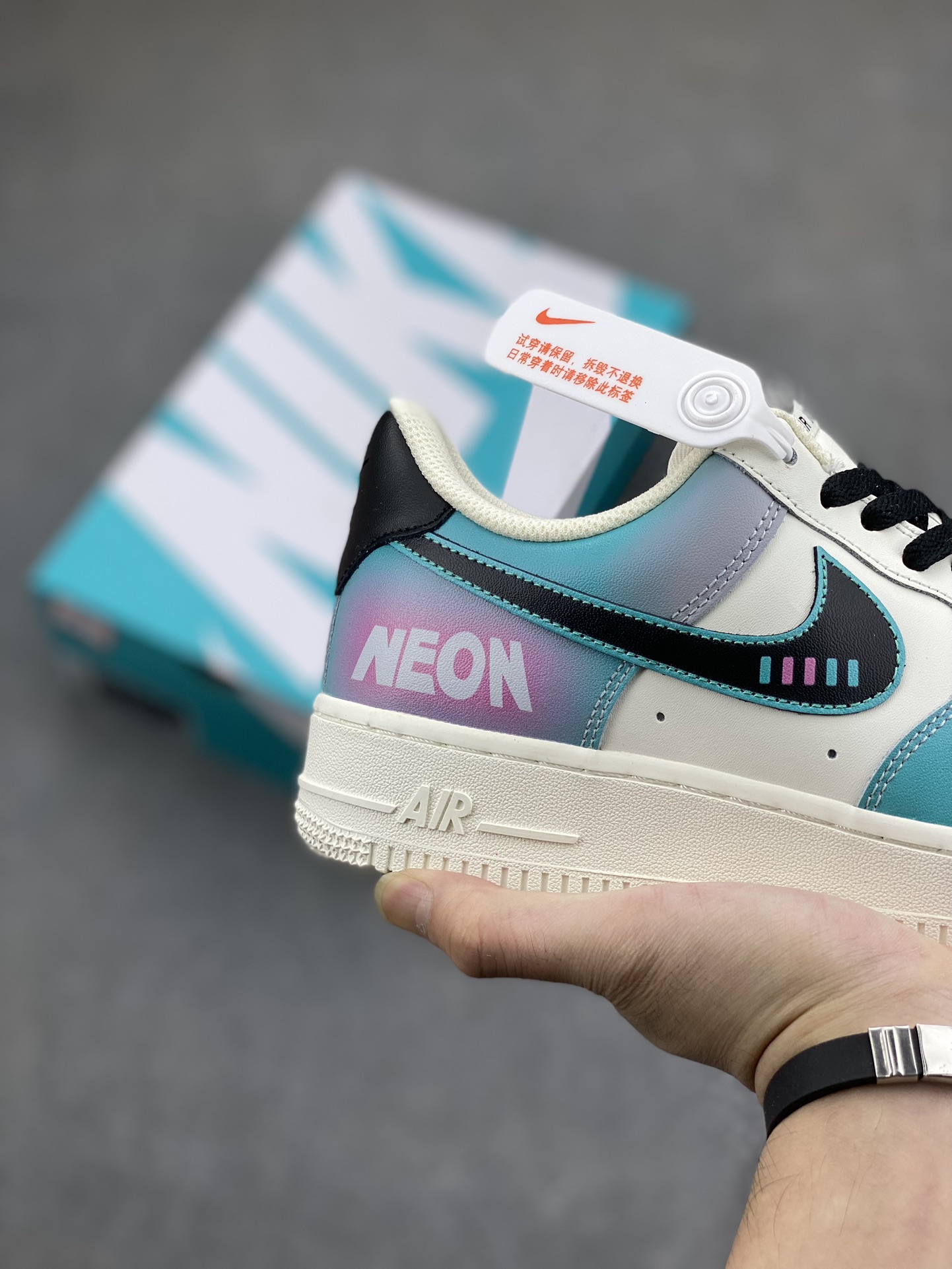Nike Air Force 1 Low '07 Neon Graffiti Sneakers - Casual & Stylish 6 i1698437013 8909 4