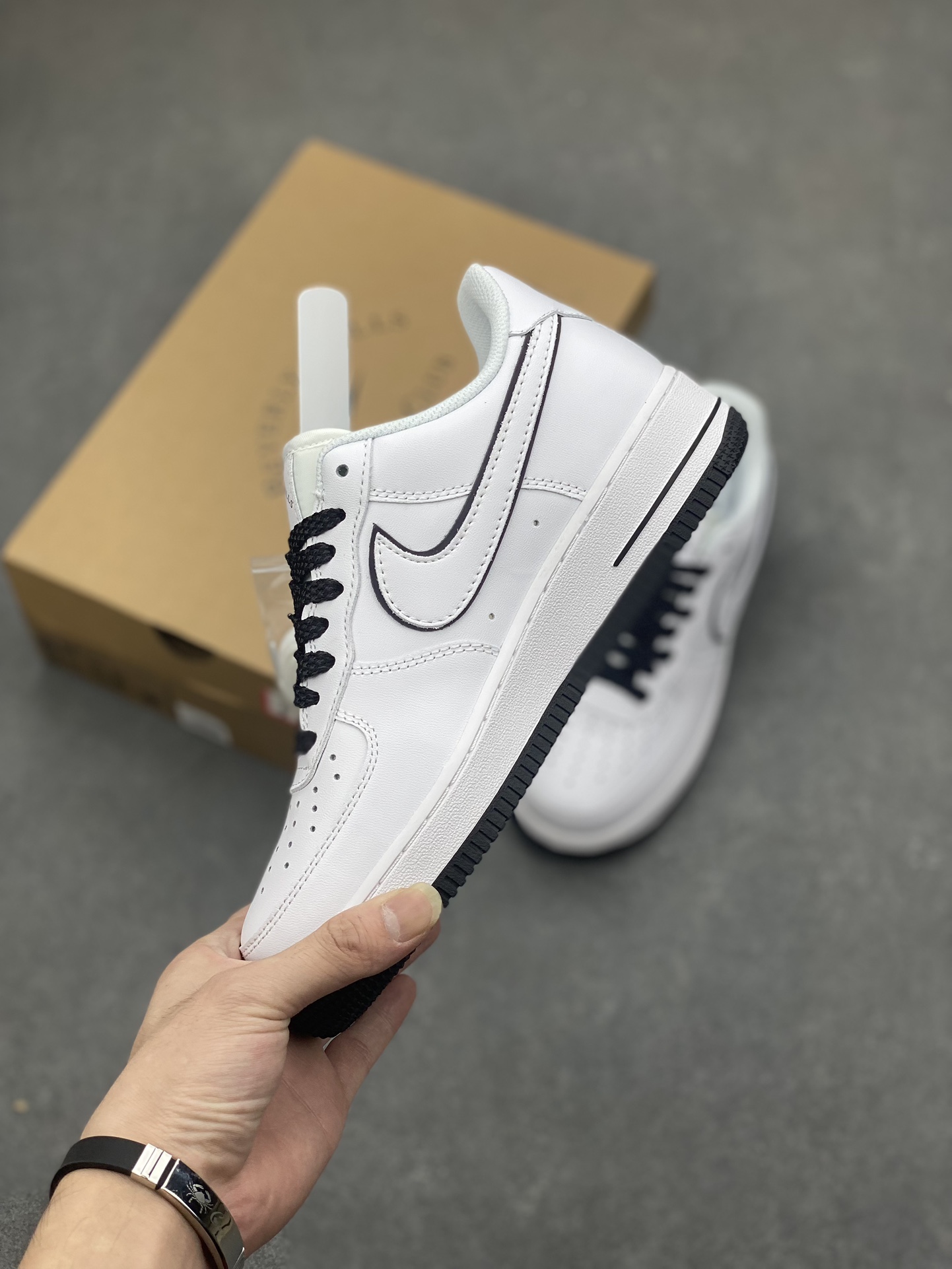 Nike Air Force 1 Low "Sushi Club" Black and White Casual Sneakers 4 i1698603150 1286 2
