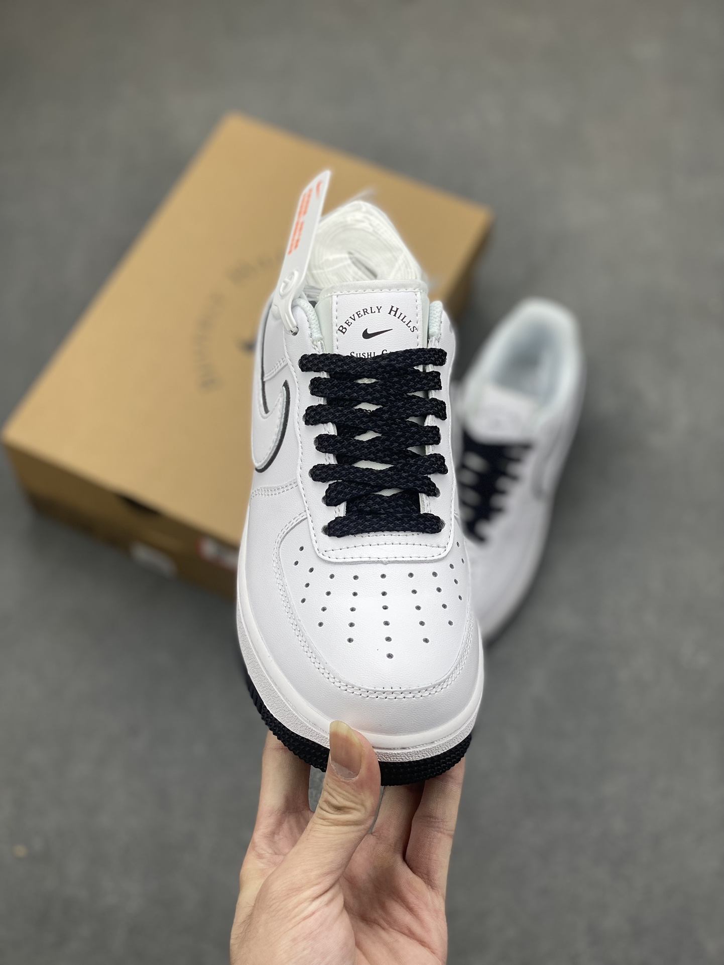 Nike Air Force 1 Low "Sushi Club" Black and White Casual Sneakers 3 i1698603150 1316 1