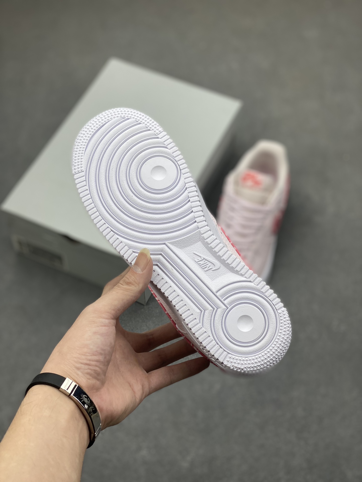 Nike Air Force 1 Low Pink Paisley Casual Sneakers - Style 315122-111 7 i1698962887 5871 5