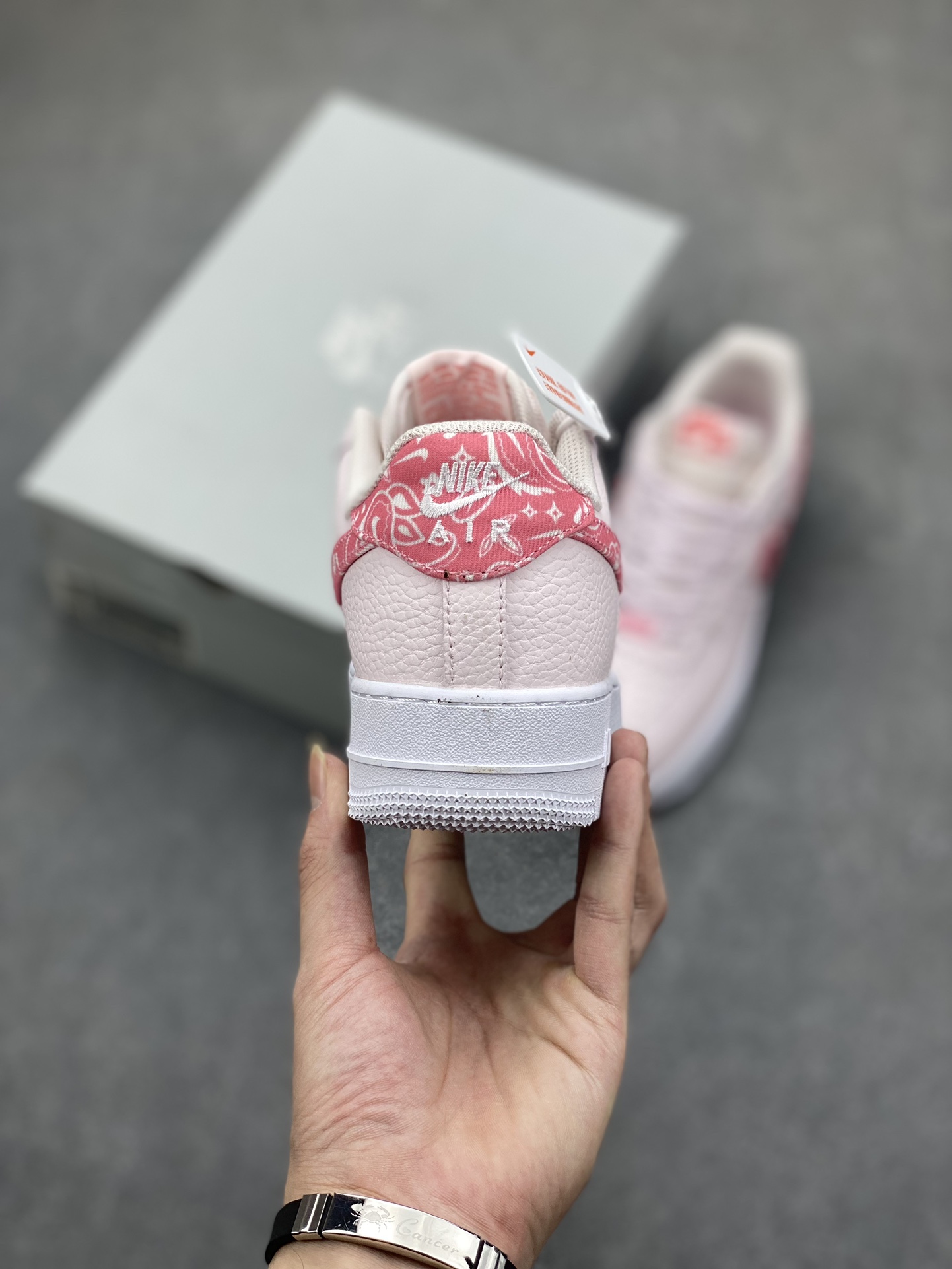 Nike Air Force 1 Low Pink Paisley Casual Sneakers - Style 315122-111 5 i1698962887 6347 3