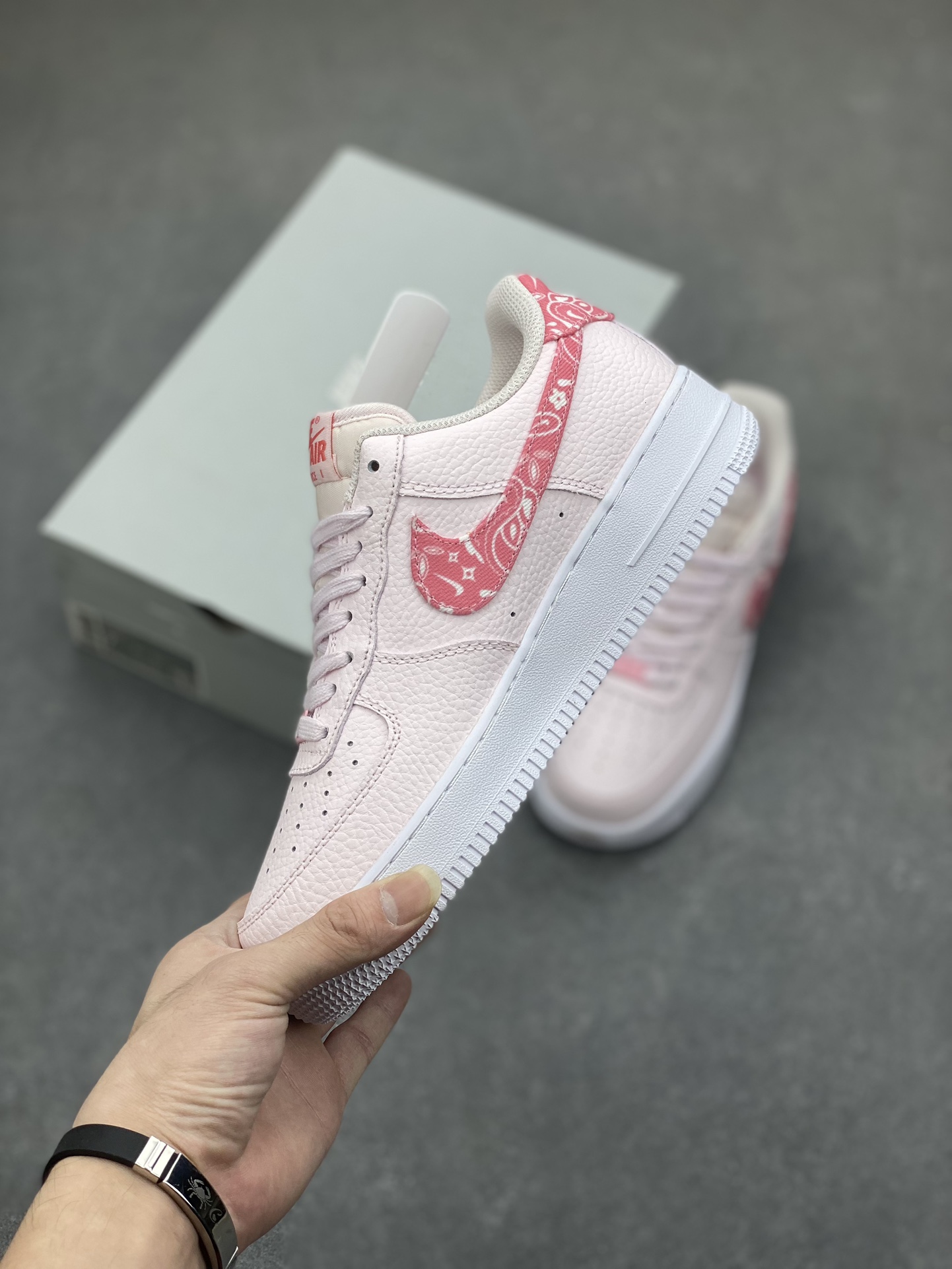 Nike Air Force 1 Low Pink Paisley Casual Sneakers - Style 315122-111 4 i1698962887 7592 2