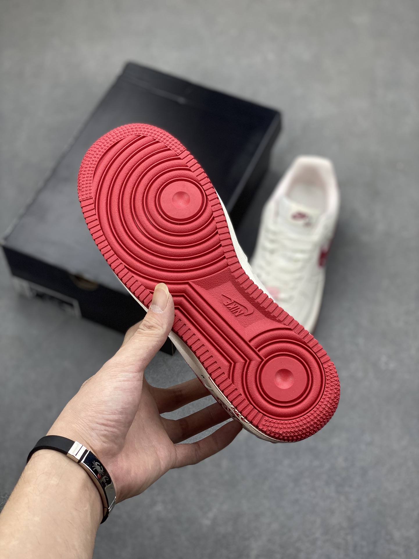 Nike Air Force 1 Low White/Red Casual Sneakers - Style & Comfort Combined 7 i1698962977 4023 5