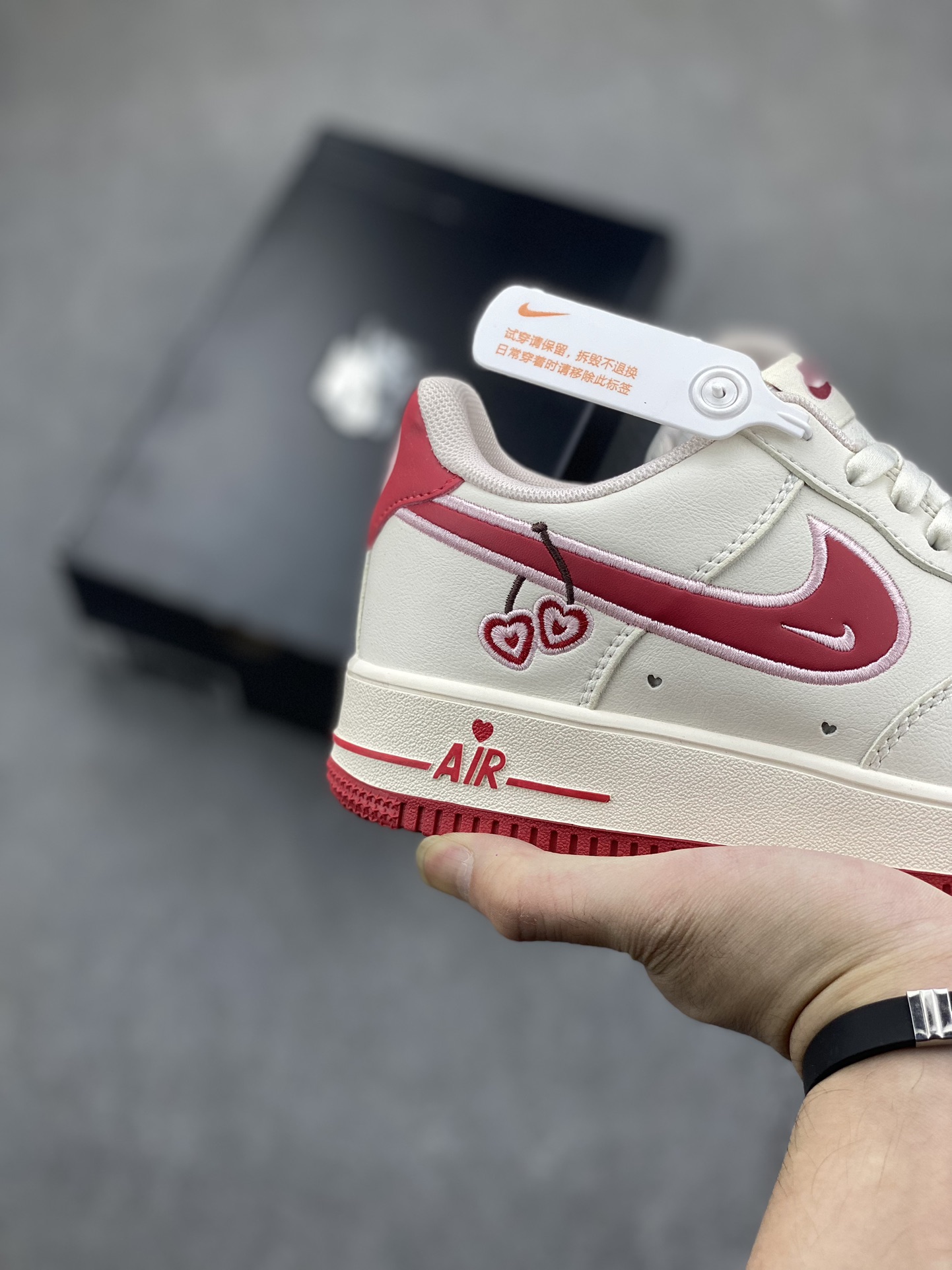 Nike Air Force 1 Low White/Red Casual Sneakers - Style & Comfort Combined 6 i1698962977 7377 4