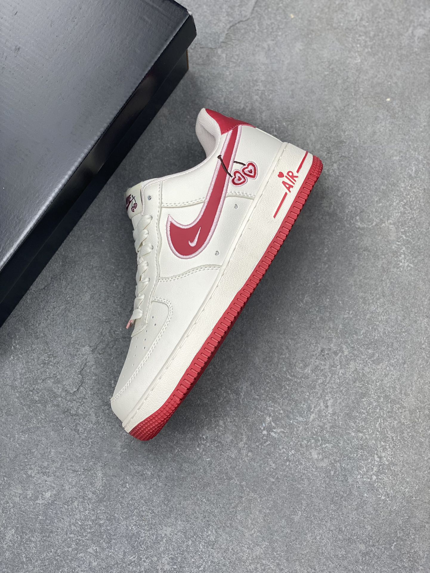 Nike Air Force 1 Low White/Red Casual Sneakers - Style & Comfort Combined 8 i1698962977 7635 6