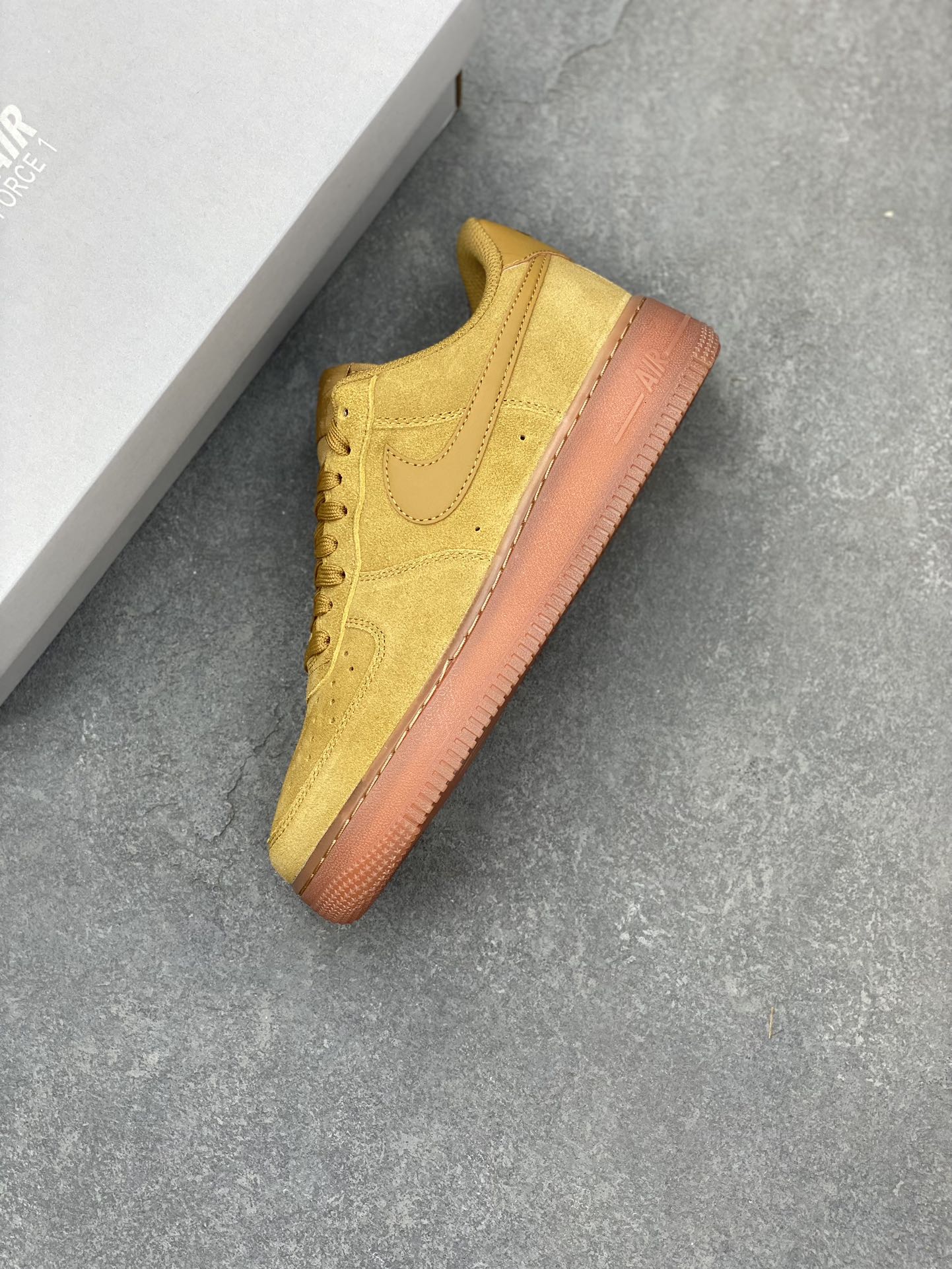 Nike Air Force 1 '07 Premium Suede Casual Shoes - Golden Tan 8 i1699138340 9706 6