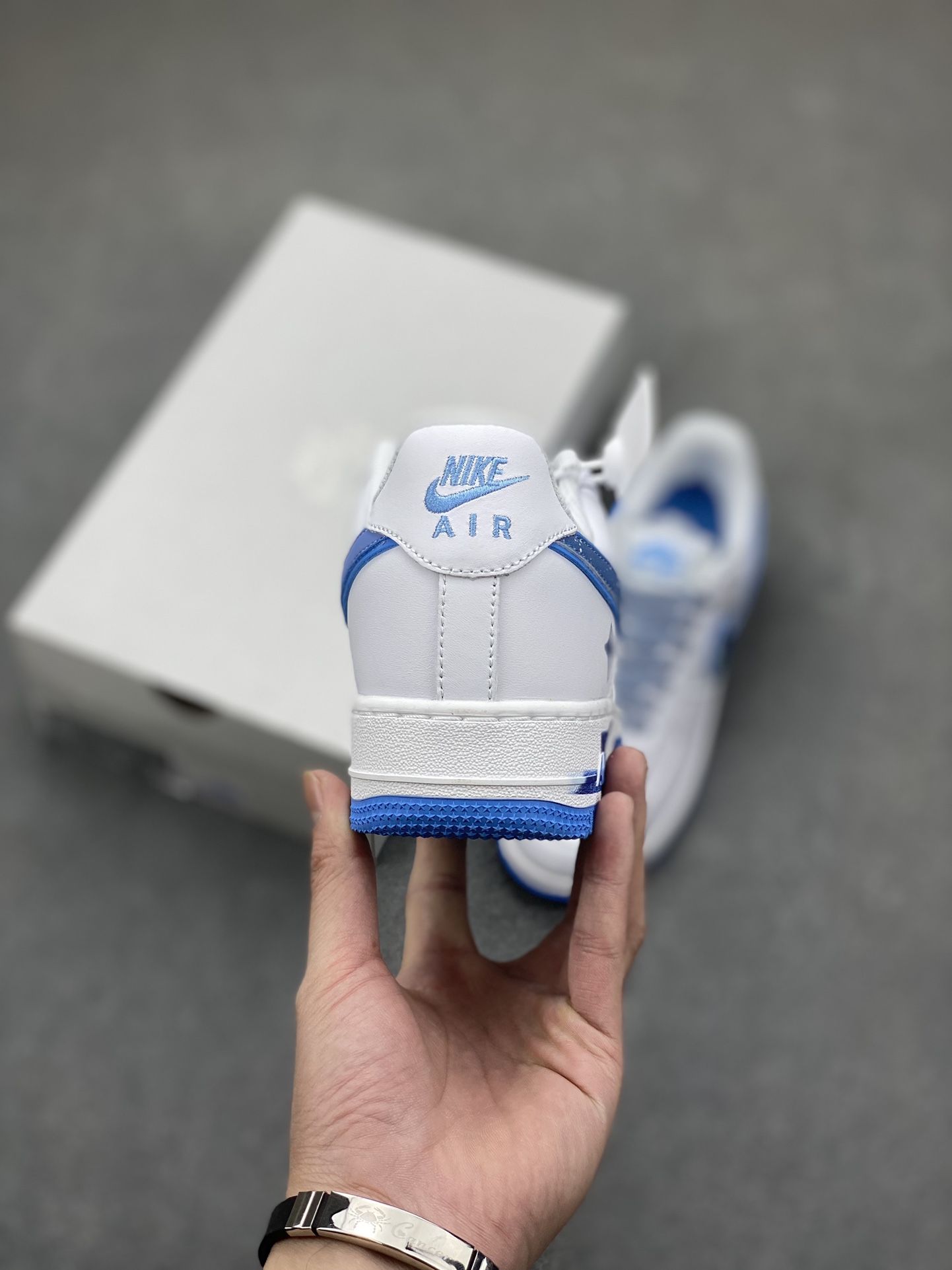 Air Force 1 Low White Blue Sneakers DV0788-101 - Limited Edition 5 i1699908800 1655 3