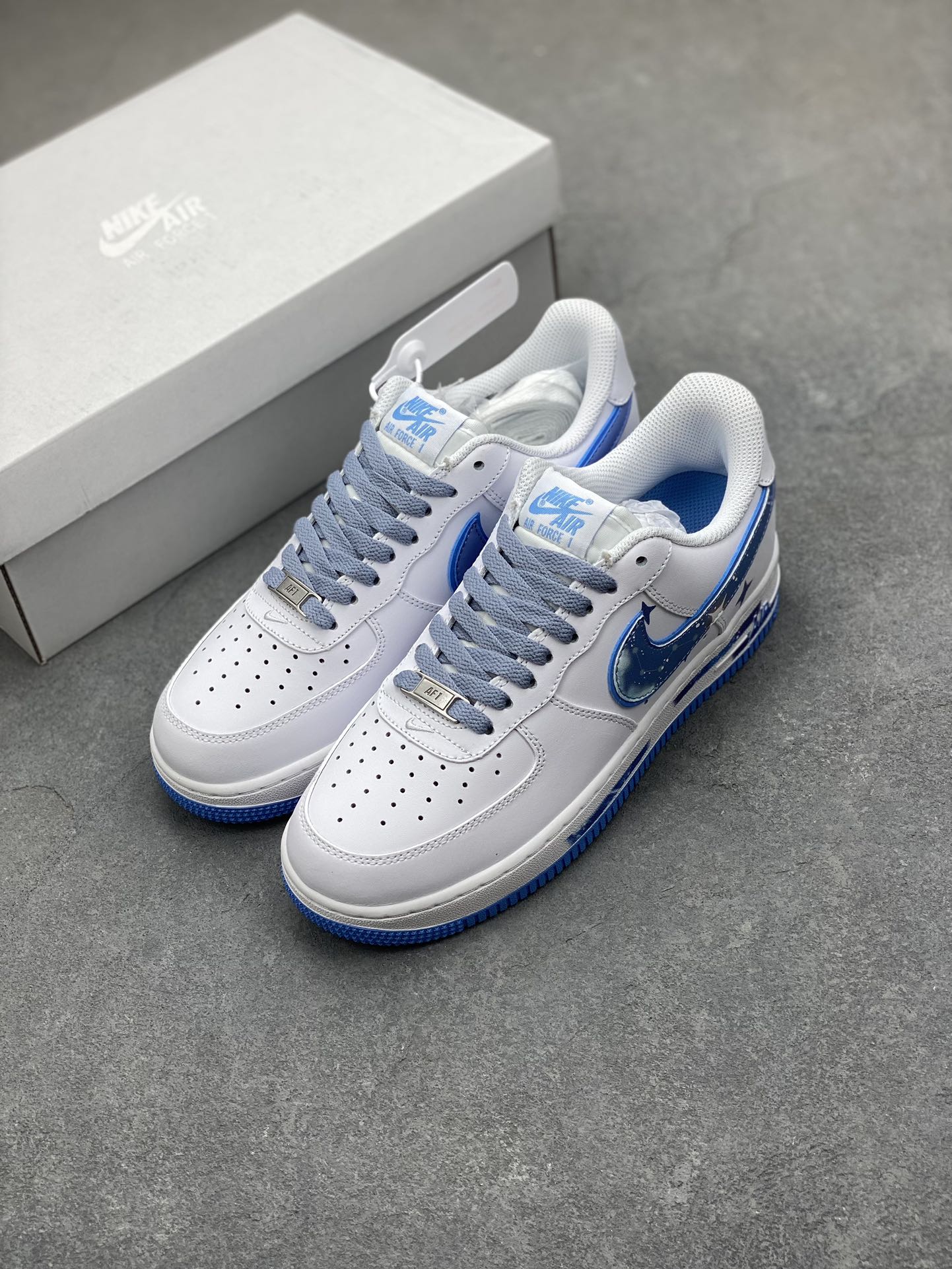 Air Force 1 Low White Blue Sneakers DV0788-101 - Limited Edition 9 i1699908800 7188 7