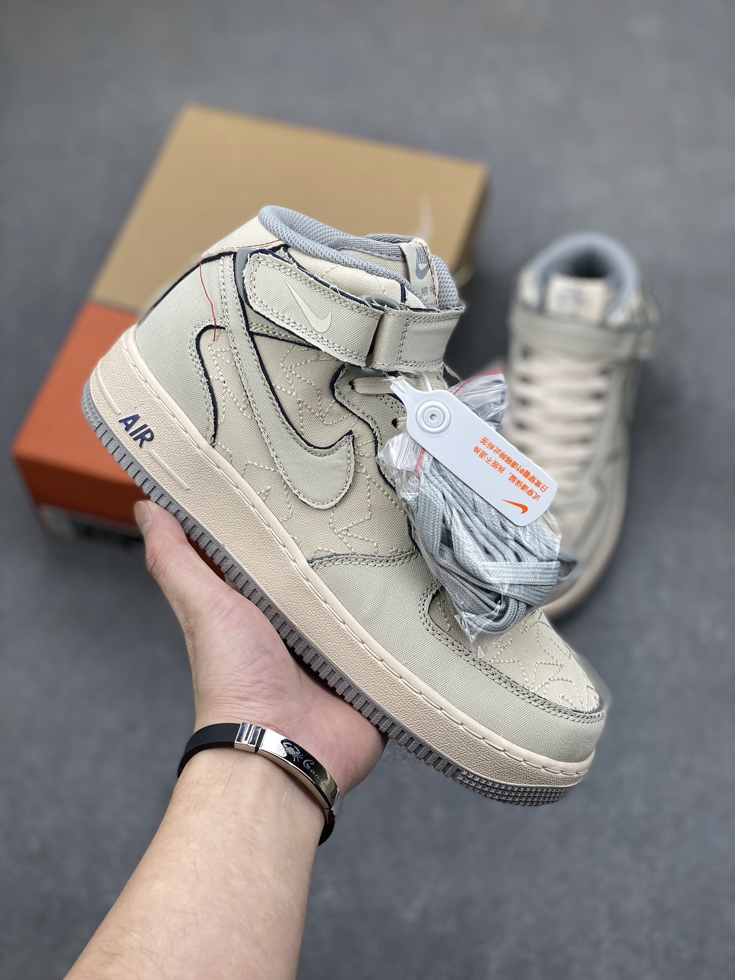 NK Air Force 1 Mid Sponge Cake Shoes DZ5367-219 - Premium Quality, Comfort Fit 2 i1699908915 2402 0