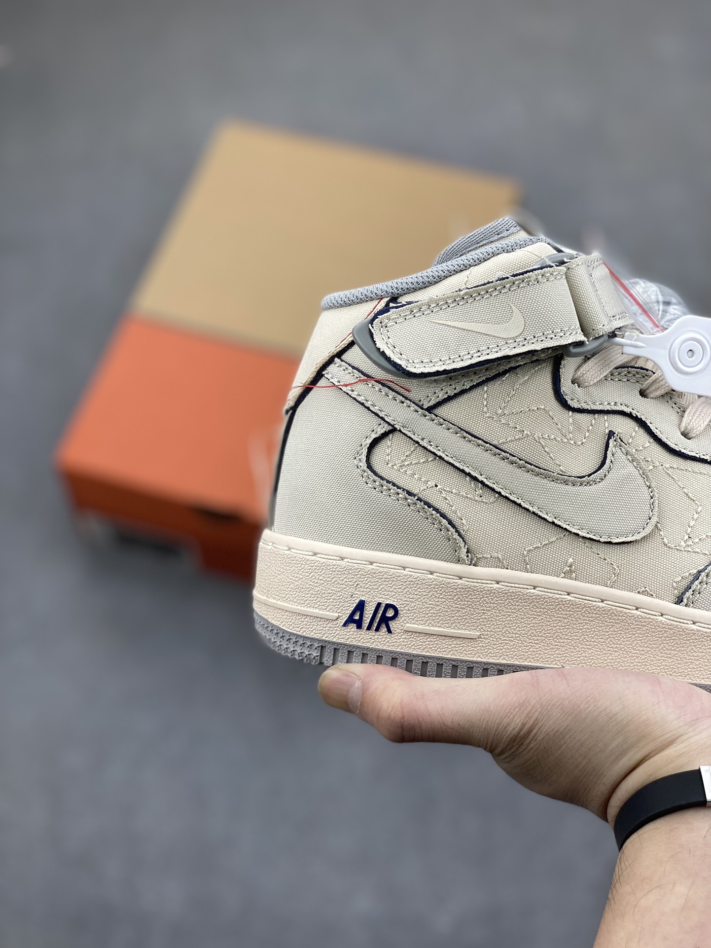 NK Air Force 1 Mid Sponge Cake Shoes DZ5367-219 - Premium Quality, Comfort Fit 6 i1699908915 394 4